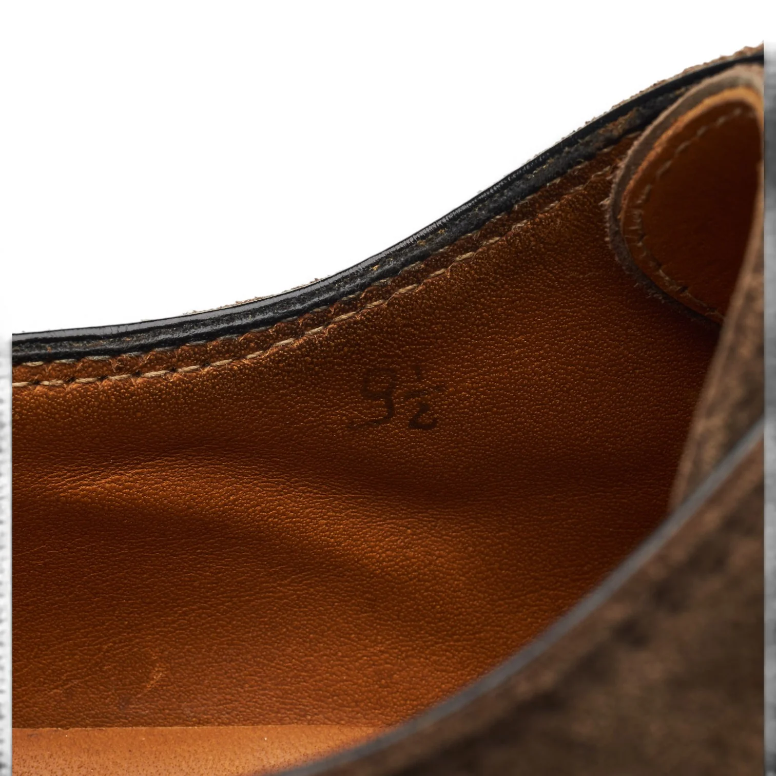 'Carnera Norvegese' Light Brown Suede Derby UK 9.5 EU 43.5 - Image 7