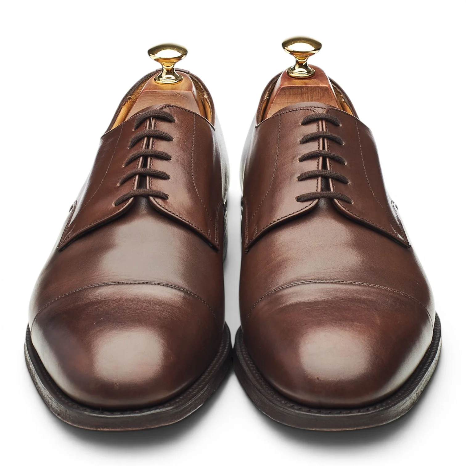 'Cartmel' Dark Brown Leather Derby UK 9.5 F - Image 2