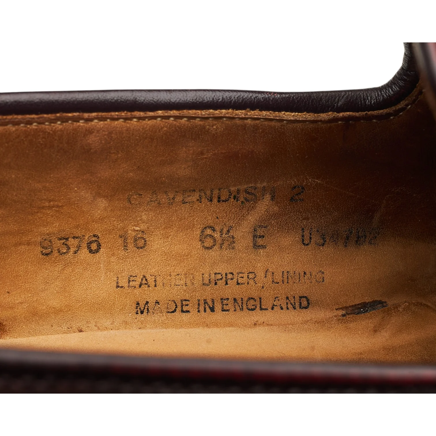 'Cavendish 2' Burgundy Cordovan Leather Tassel Loafers UK 6.5 E - Image 8