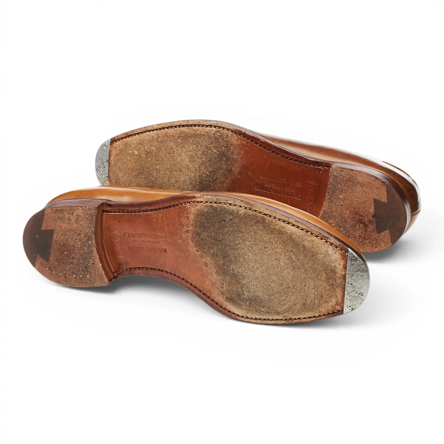 'Cavendish 2' Whisky Tan Brown Cordovan Leather Tassel Loafers UK 6.5 E - Image 5