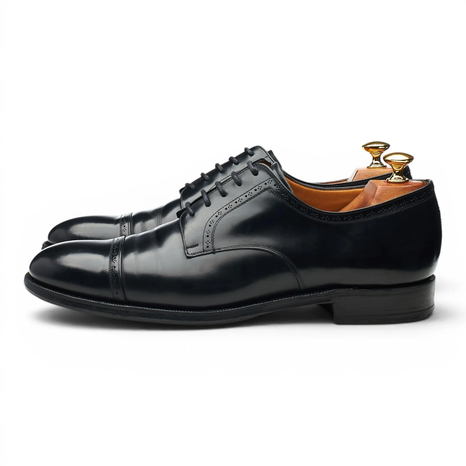 'Chagford' Black Leather Derby UK 9 F - Image 3
