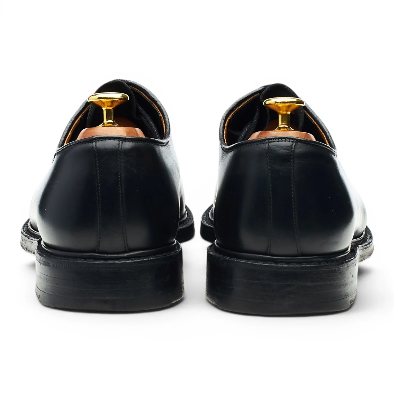 'Chapel' Black Leather Derby UK 8.5 F - Image 4