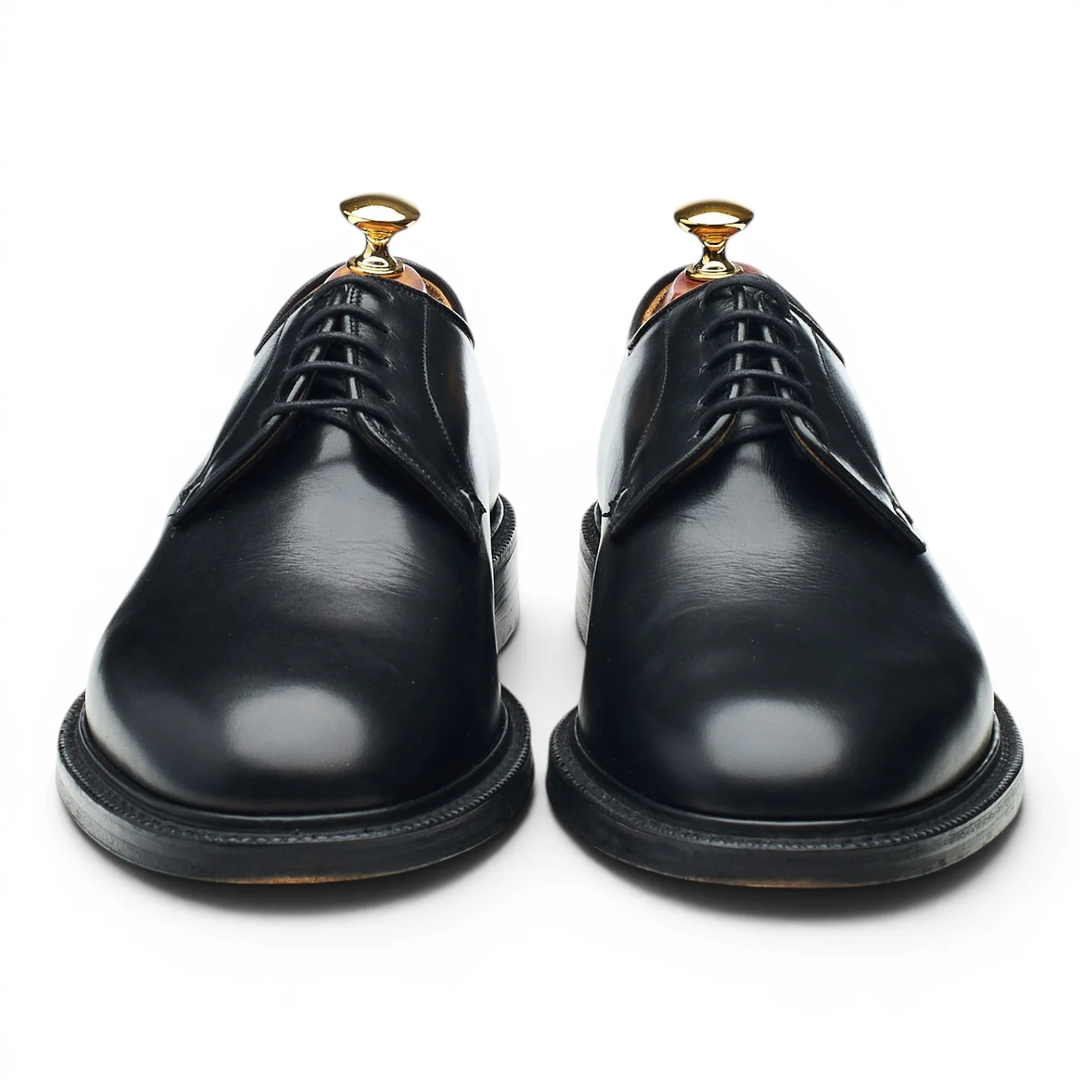 'Chapel' Black Leather Derby UK 9 F - Image 2