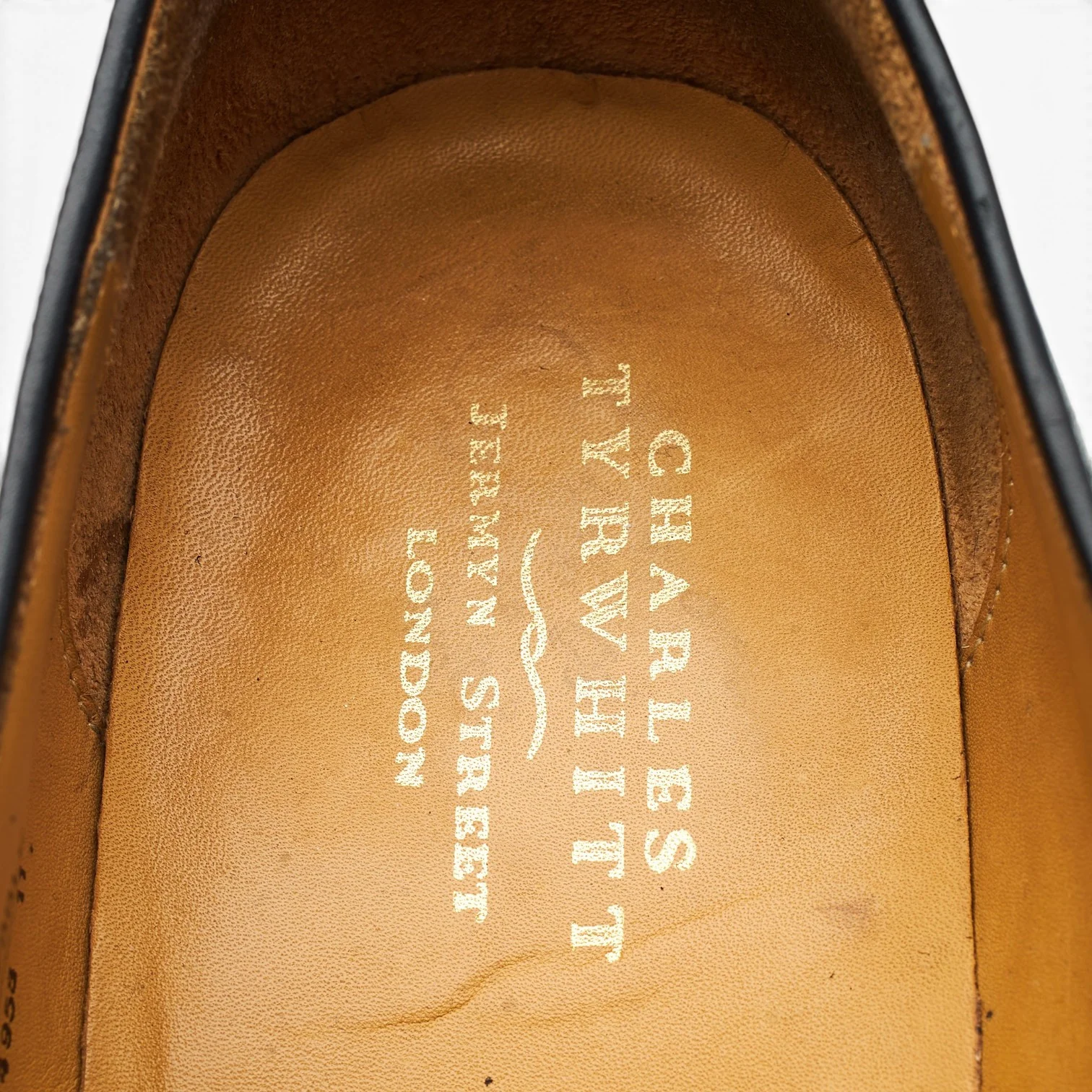 Charles Tyrwhitt 'Berwick' Black Leather Tassel Loafers UK 8 F - Image 6