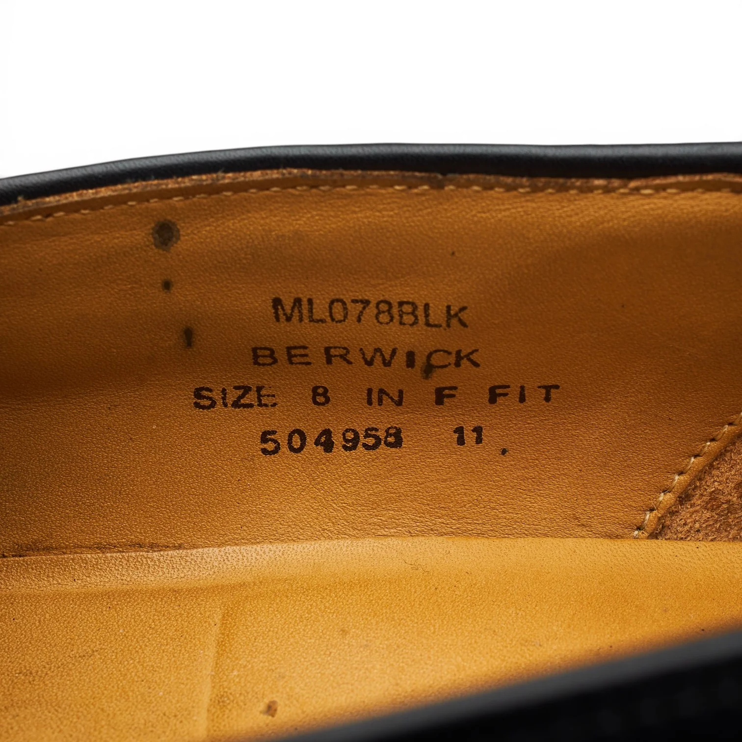Charles Tyrwhitt 'Berwick' Black Leather Tassel Loafers UK 8 F - Image 7
