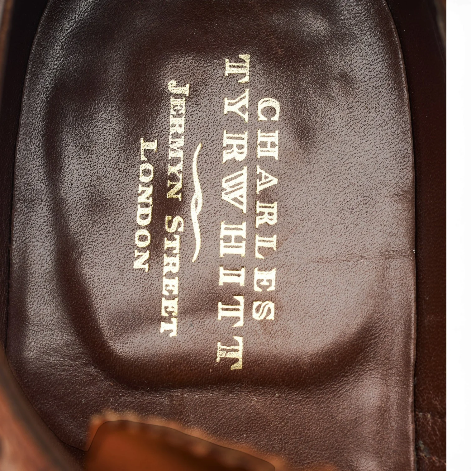 Charles Tyrwhitt Tan Brown Leather Oxford Brogues UK 8.5 F - Image 6