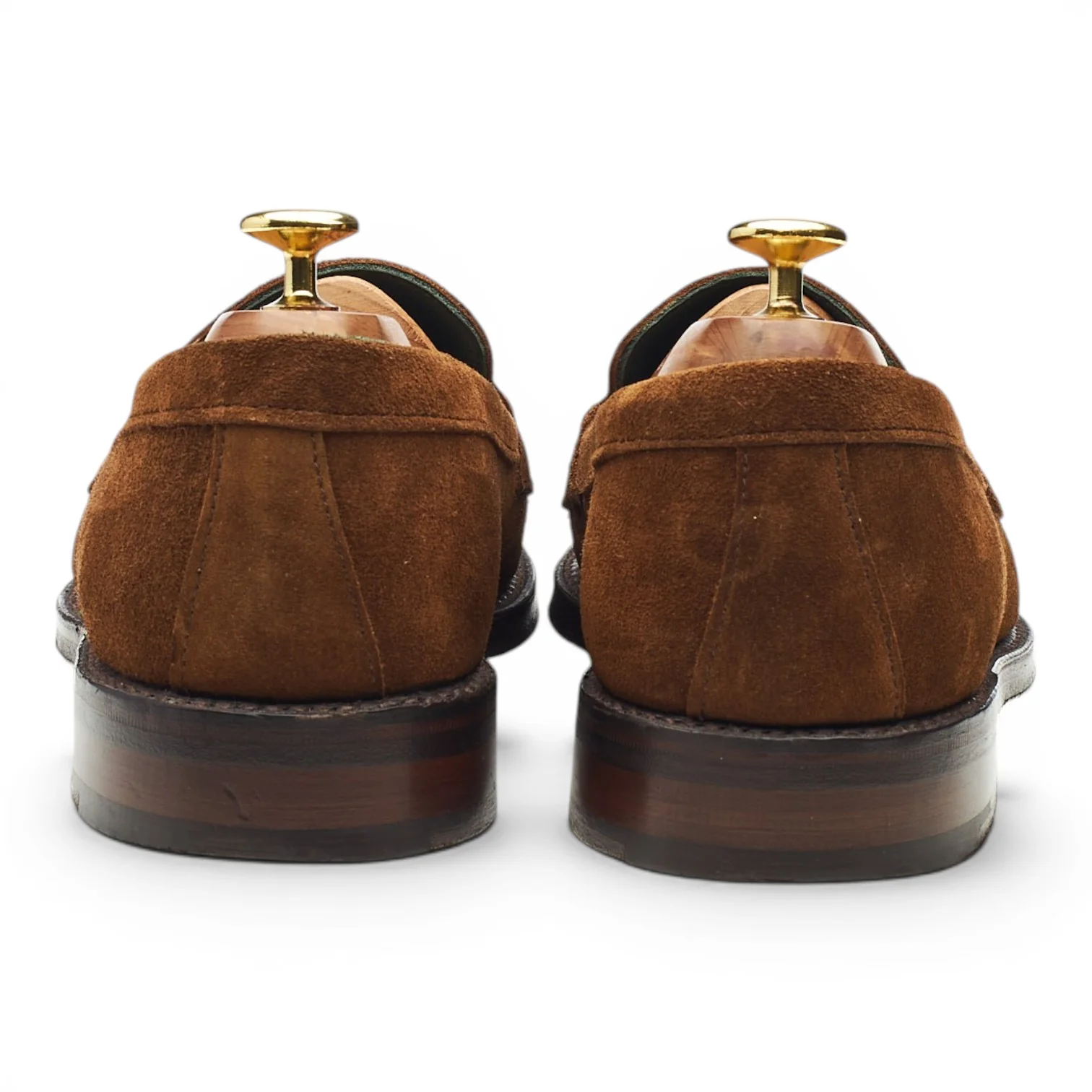 Cheaney 'Charles' Snuff Brown Suede Loafers UK 8.5 F - Image 4
