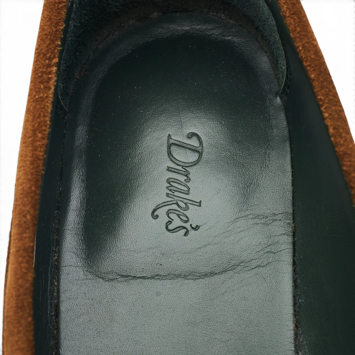 Cheaney 'Charles' Snuff Brown Suede Loafers UK 8.5 F - Image 6
