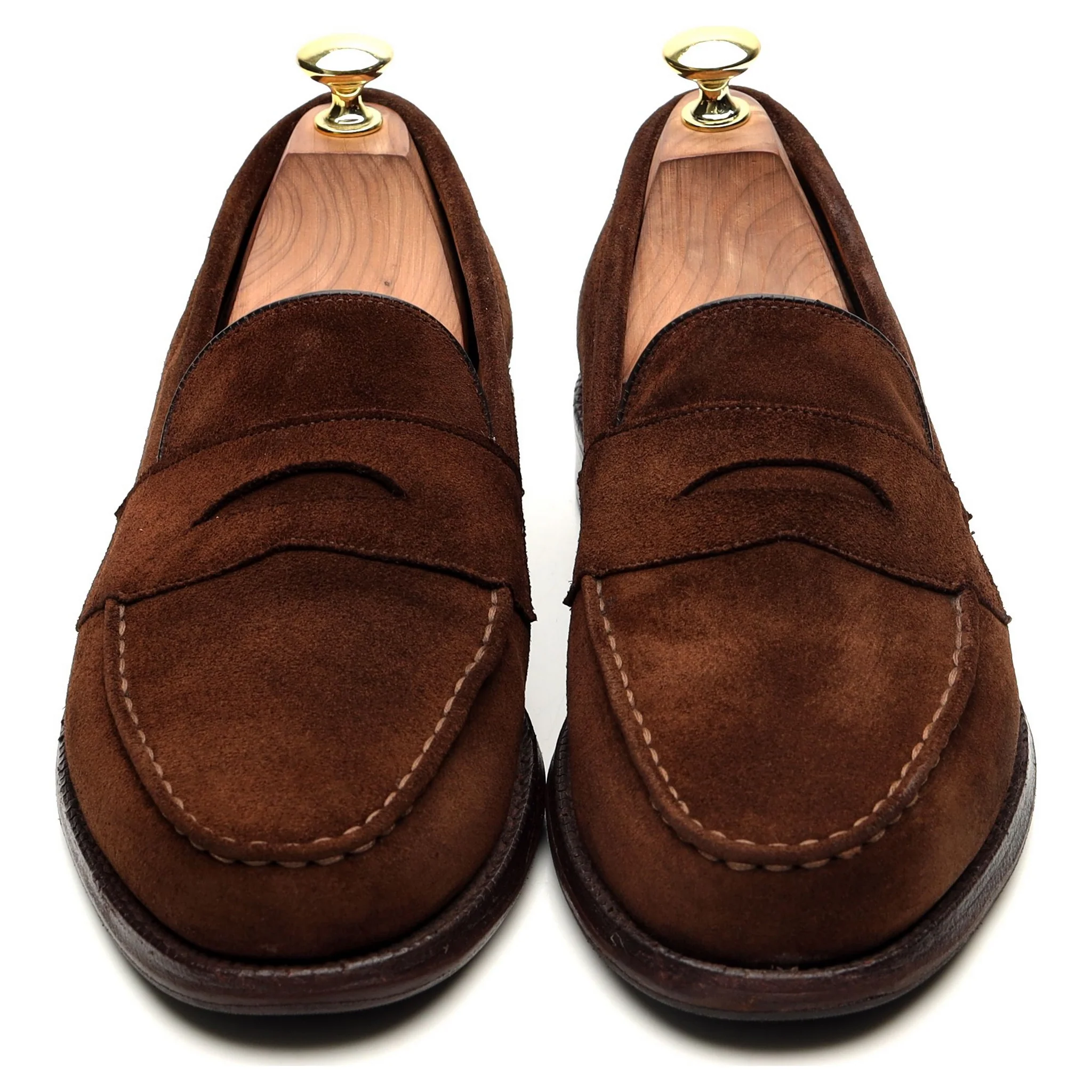 'Howard' Brown Leather Loafers UK 7 F - Image 9
