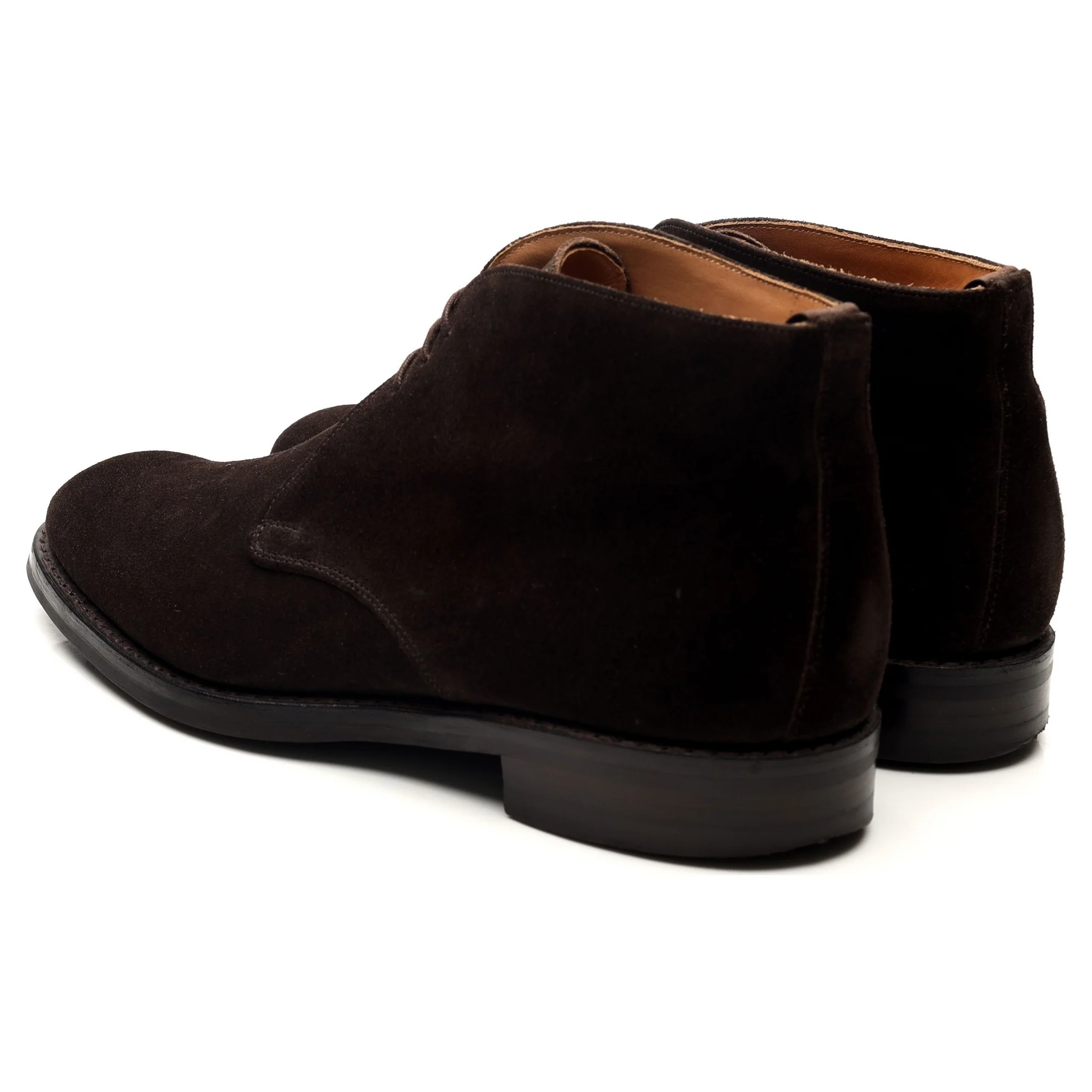 'Jackie III' Dark Brown Suede Chukka Boots UK 9.5 F - Image 3