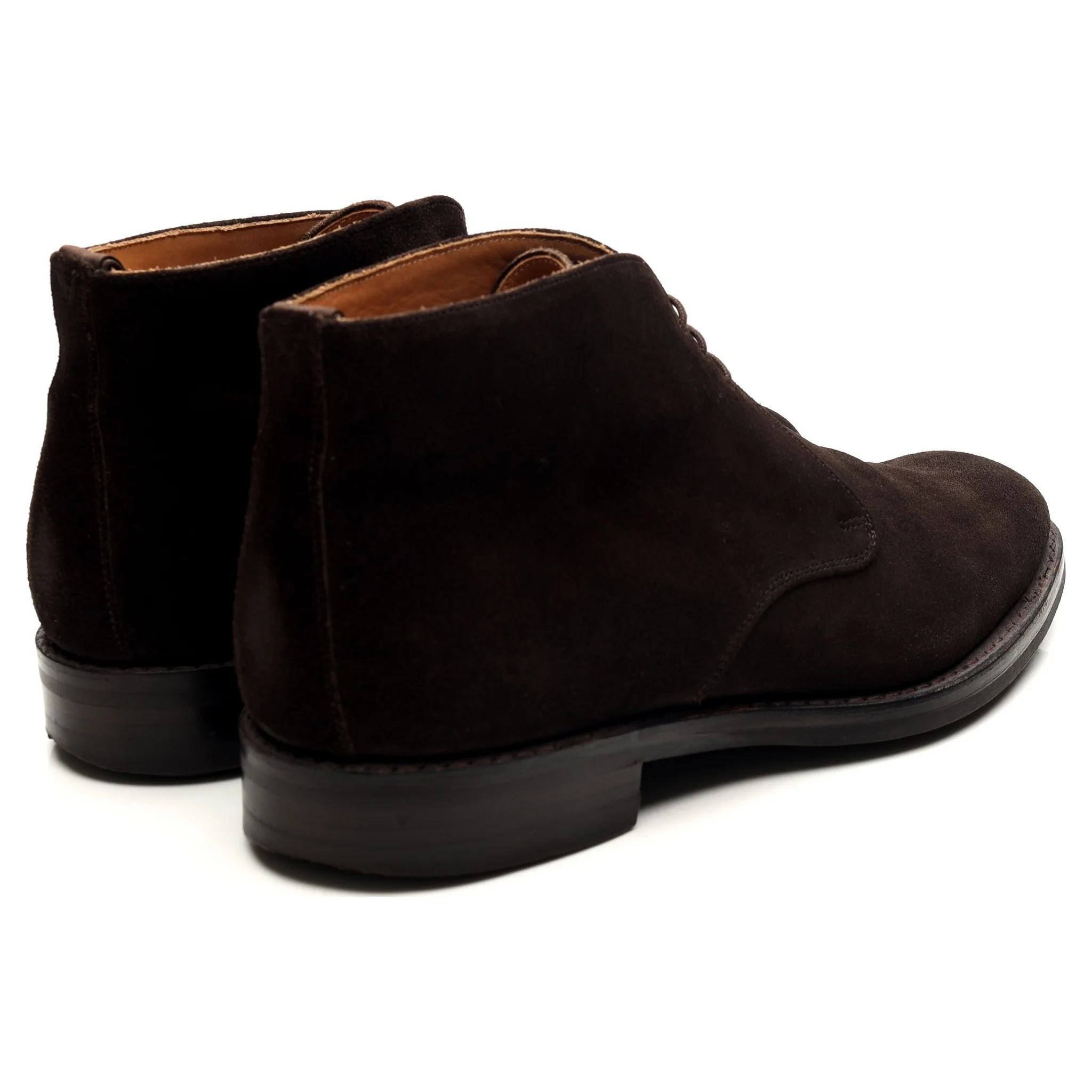 'Jackie III' Dark Brown Suede Chukka Boots UK 9.5 F - Image 5