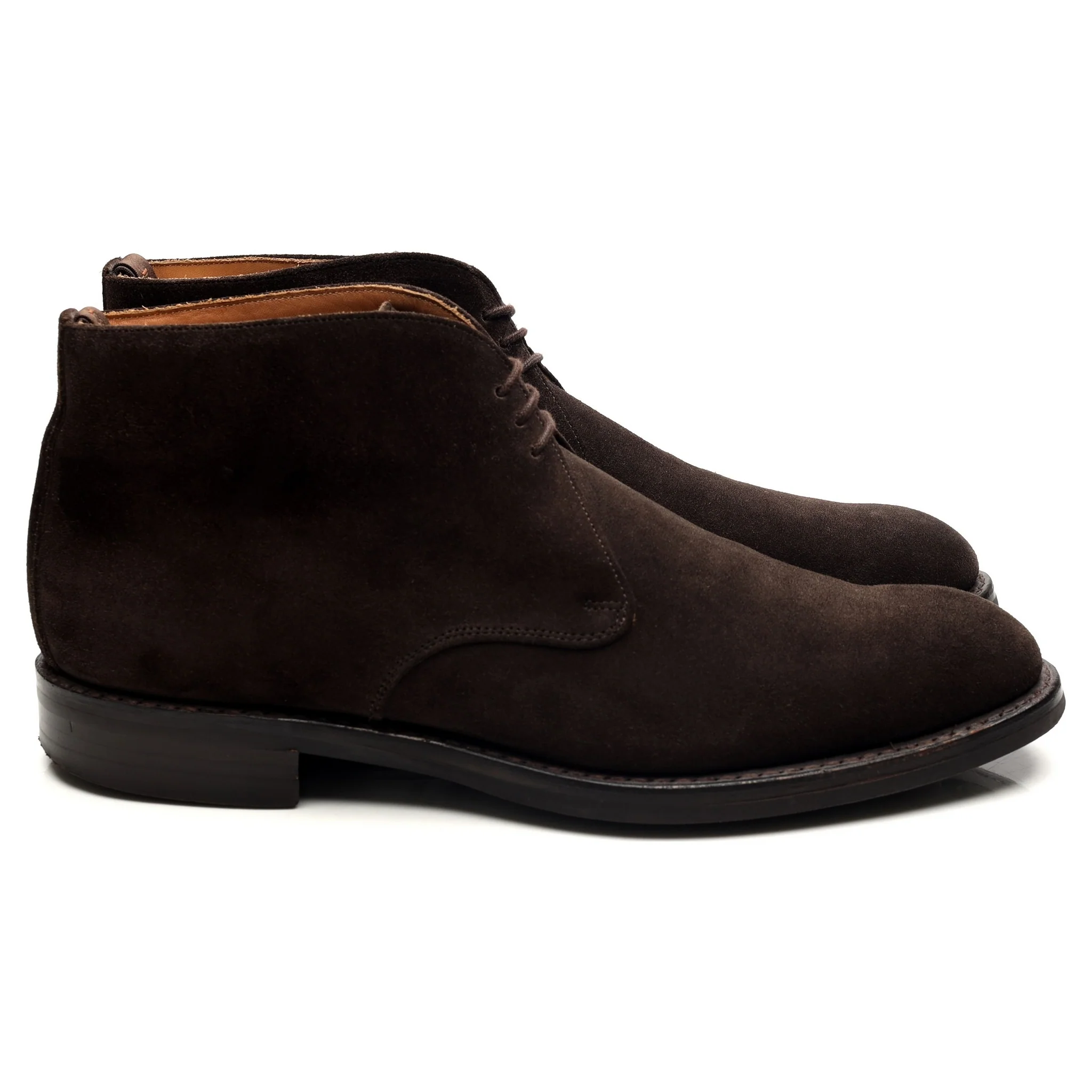 'Jackie III' Dark Brown Suede Chukka Boots UK 9.5 F - Image 6