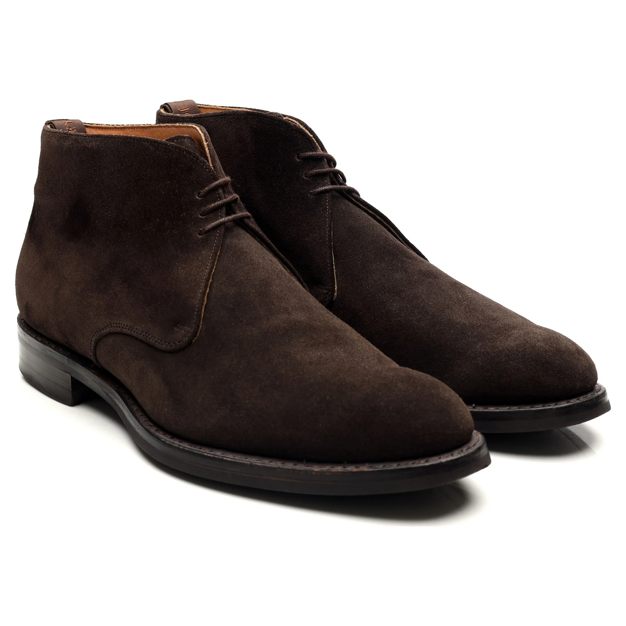 'Jackie III' Dark Brown Suede Chukka Boots UK 9.5 F - Image 7