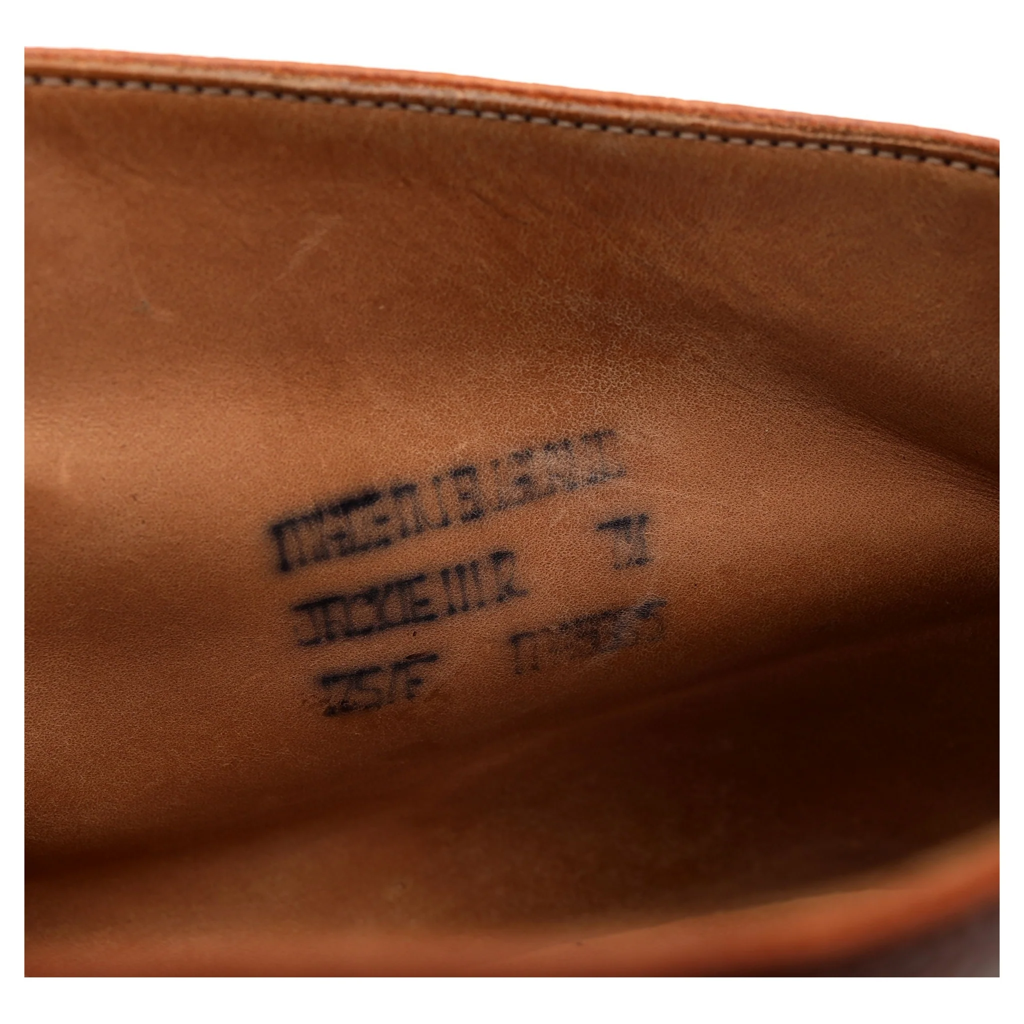 'Jackie III' Tan Brown Leather Chukka Boots UK 7.5 F - Image 13