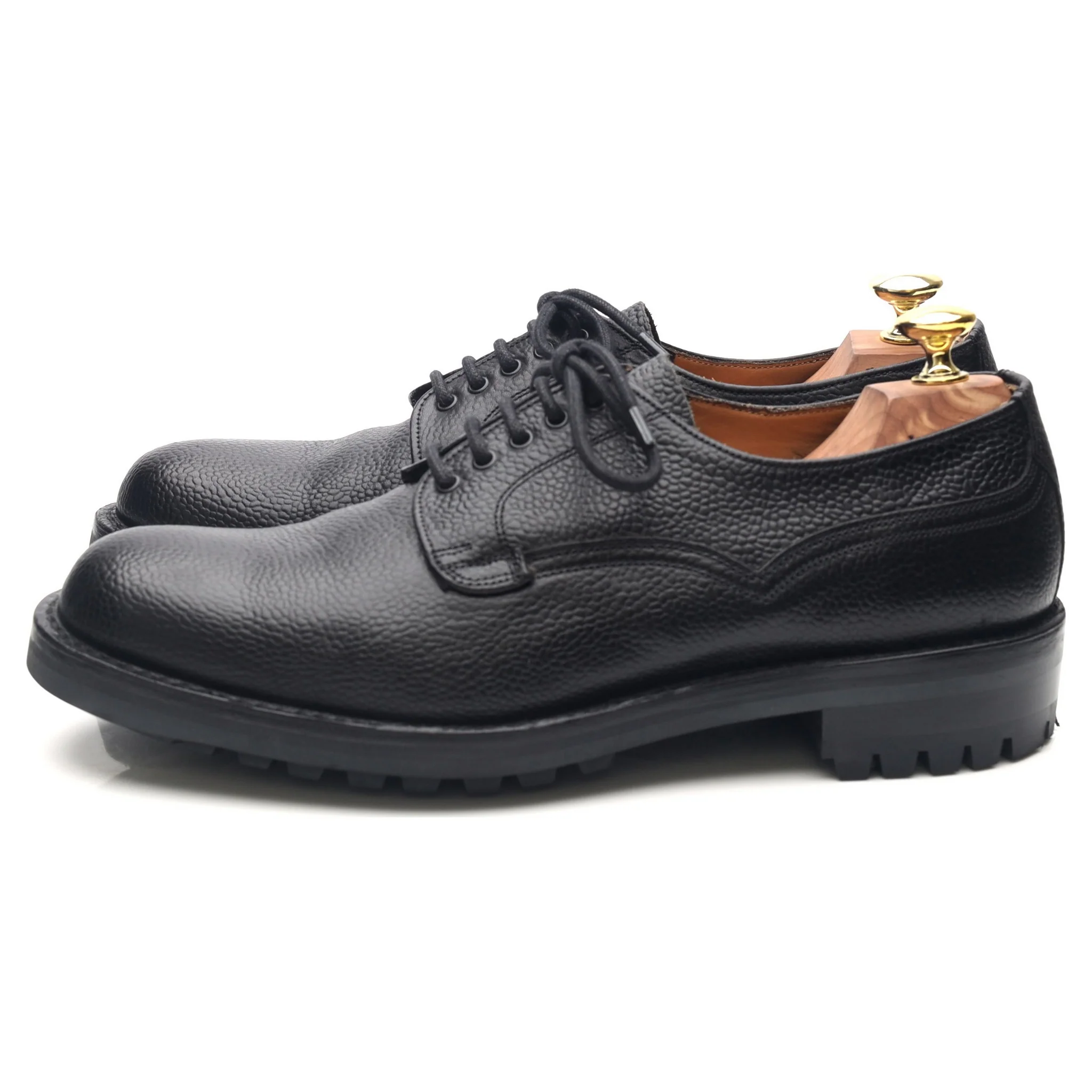'Stour' Black Leather Veldtschoen Derby UK 7.5 F - Image 2