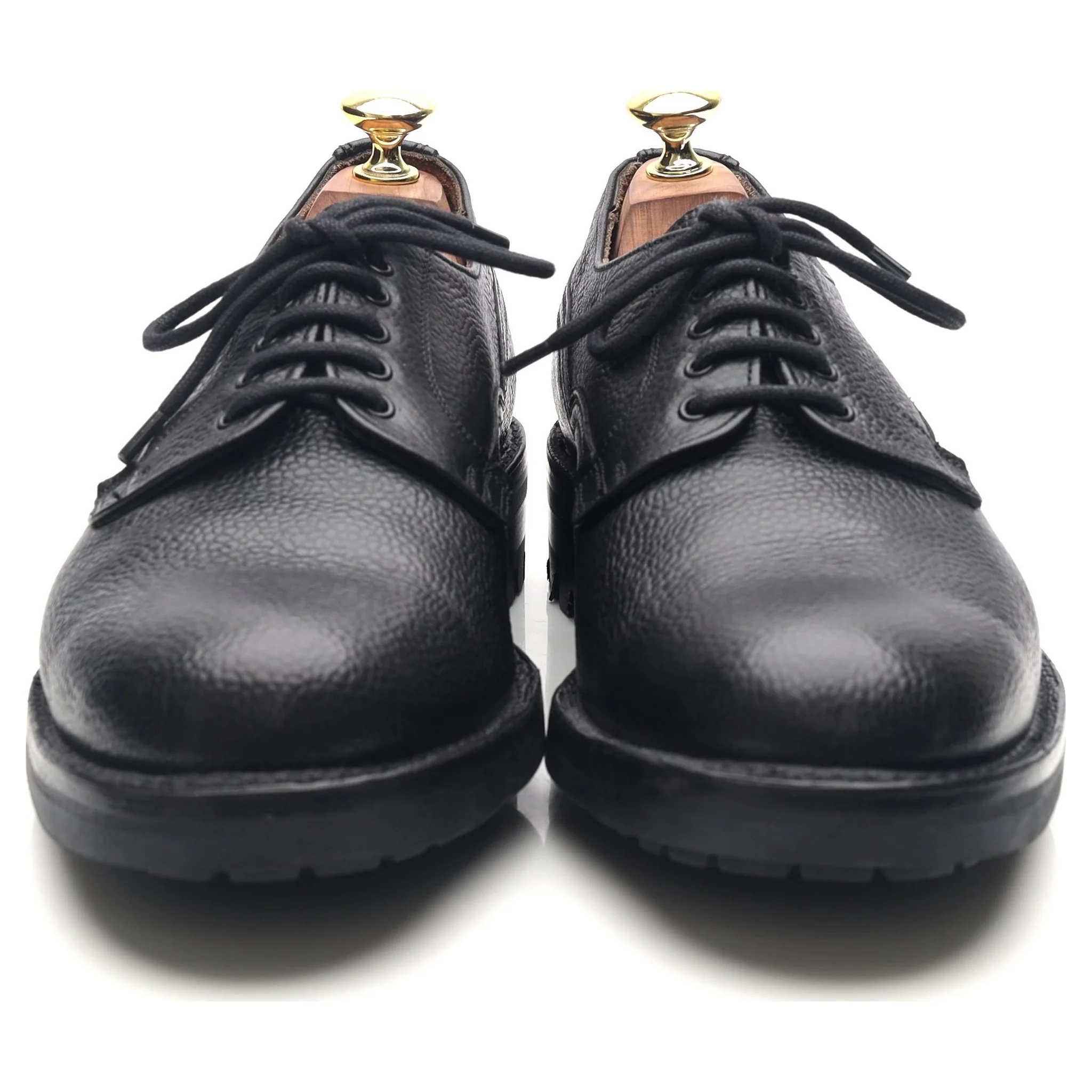 'Stour' Black Leather Veldtschoen Derby UK 7.5 F - Image 8