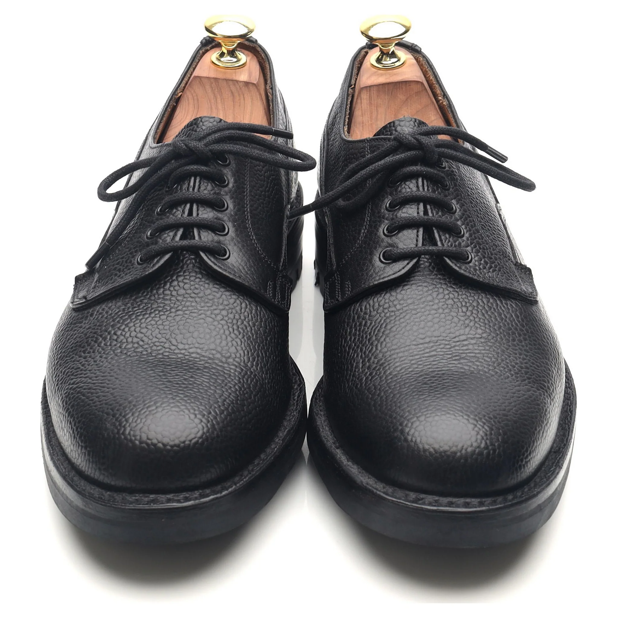 'Stour' Black Leather Veldtschoen Derby UK 7.5 F - Image 9