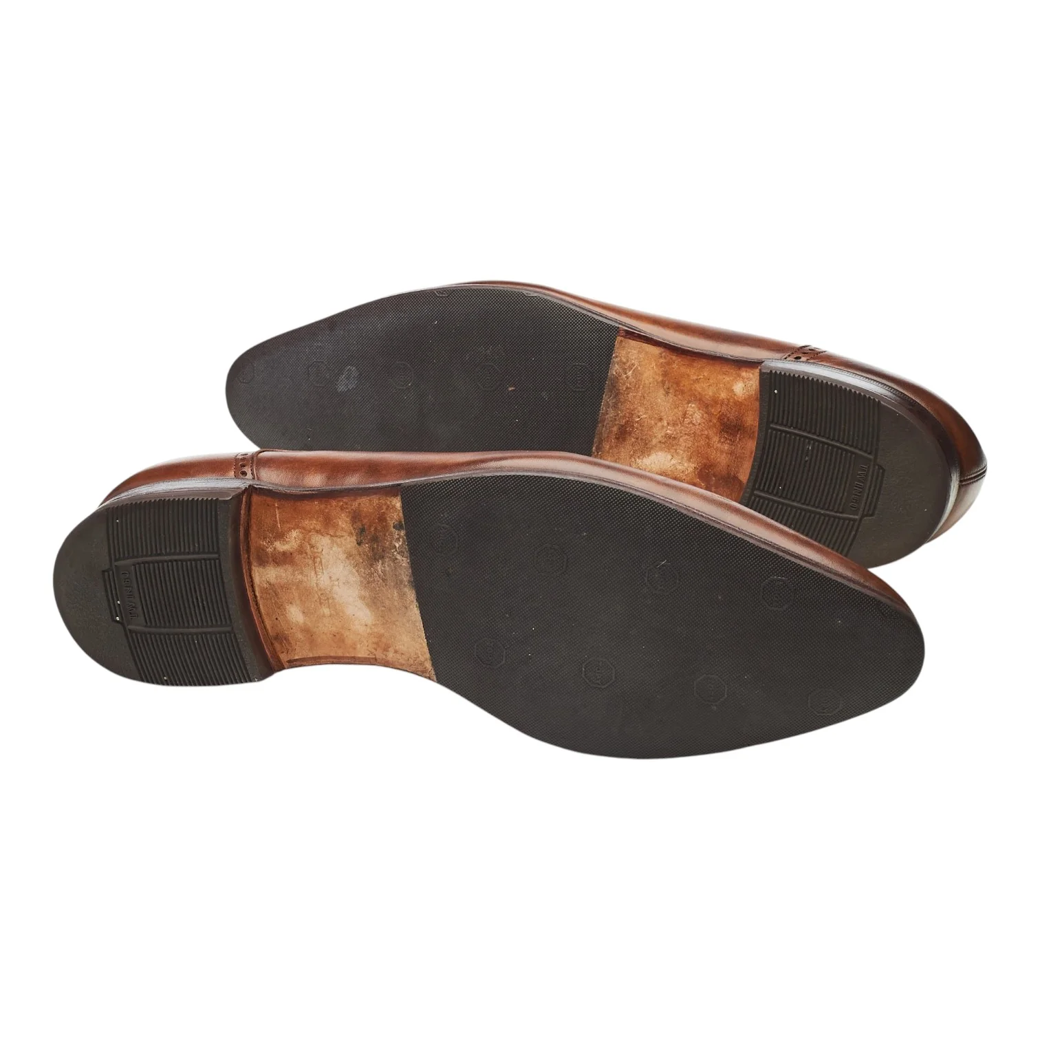 'Chelmsford' Brown Museum Leather Derby UK 10.5 E - Image 5