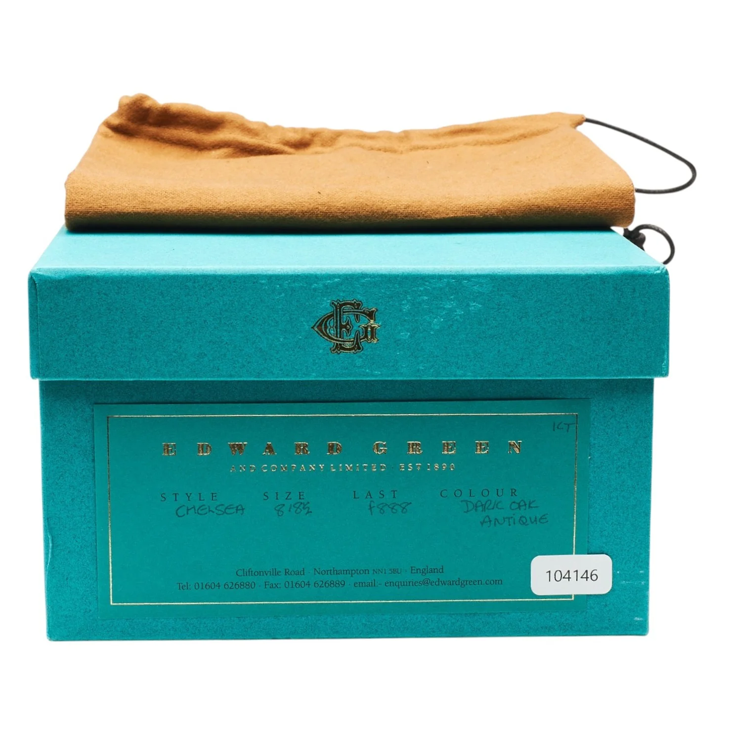 'Chelsea' Dark Brown Leather Oxford UK 8 F - Image 9