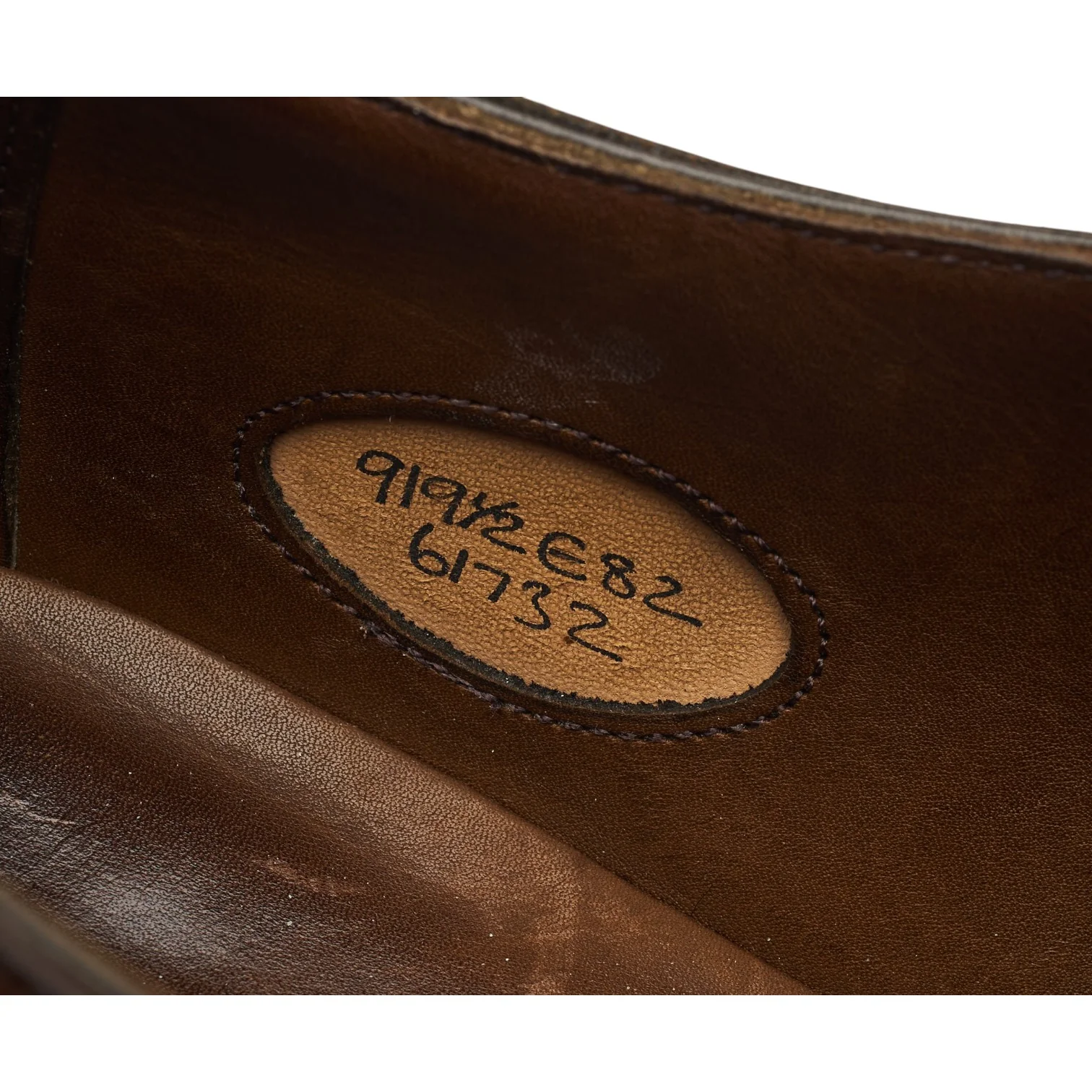 'Chelsea' Dark Brown Leather Oxford UK 9 E - Image 7