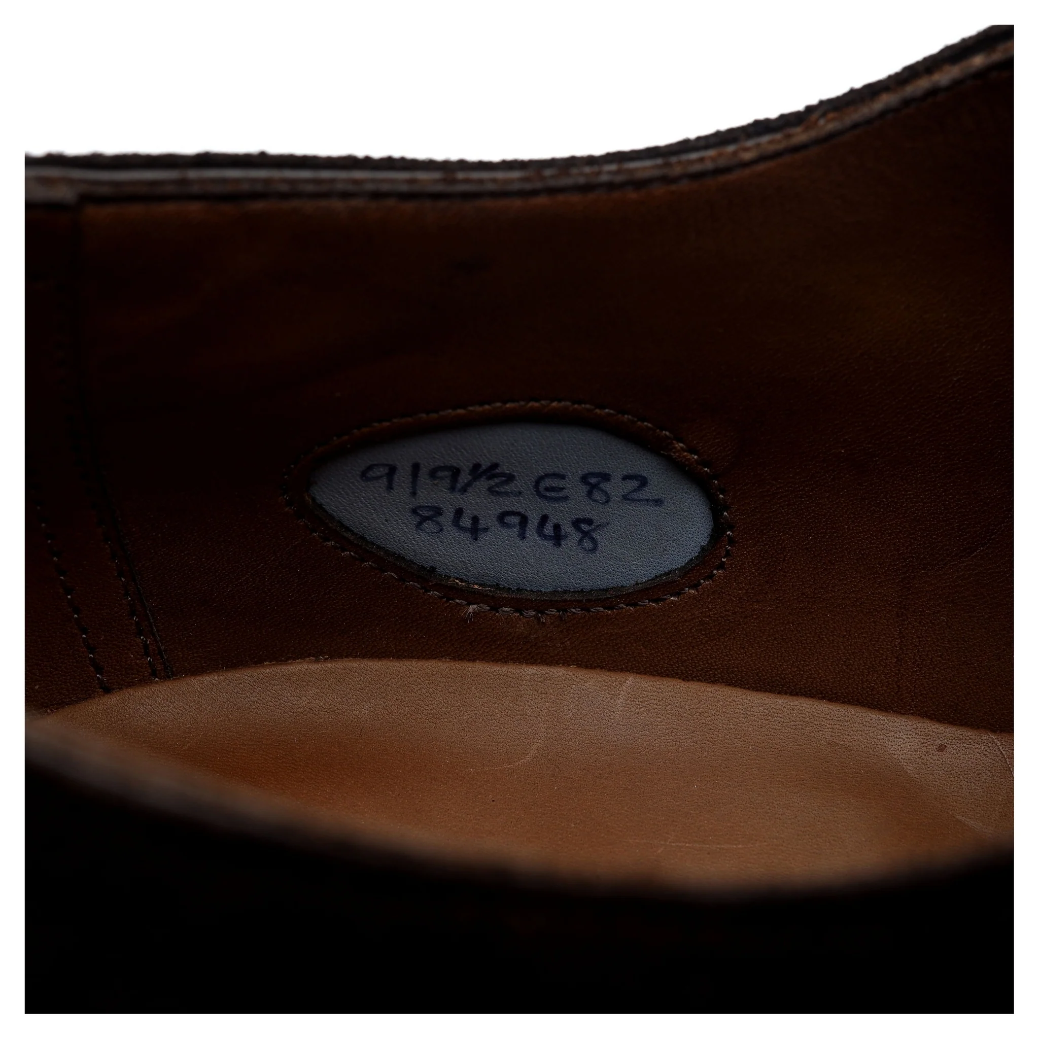 'Chelsea' Dark Brown Suede Oxford UK 9 E - Image 13