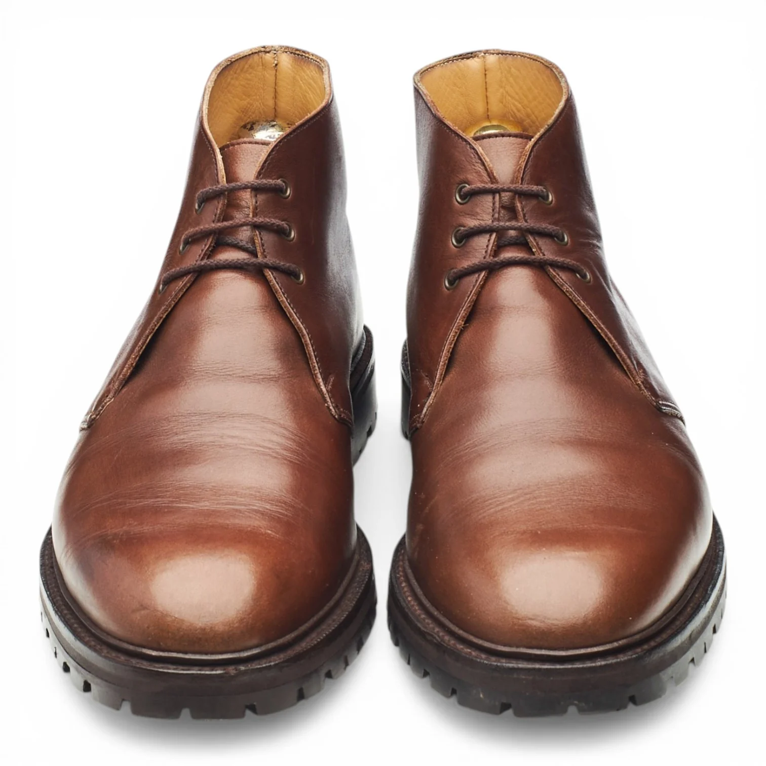 'Chepstow 2' Brown Leather Boots UK 9.5 E - Image 2