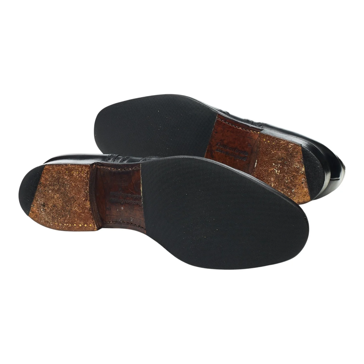'Chetwynd' Black Leather Oxford Brogues UK 7.5 F - Image 5