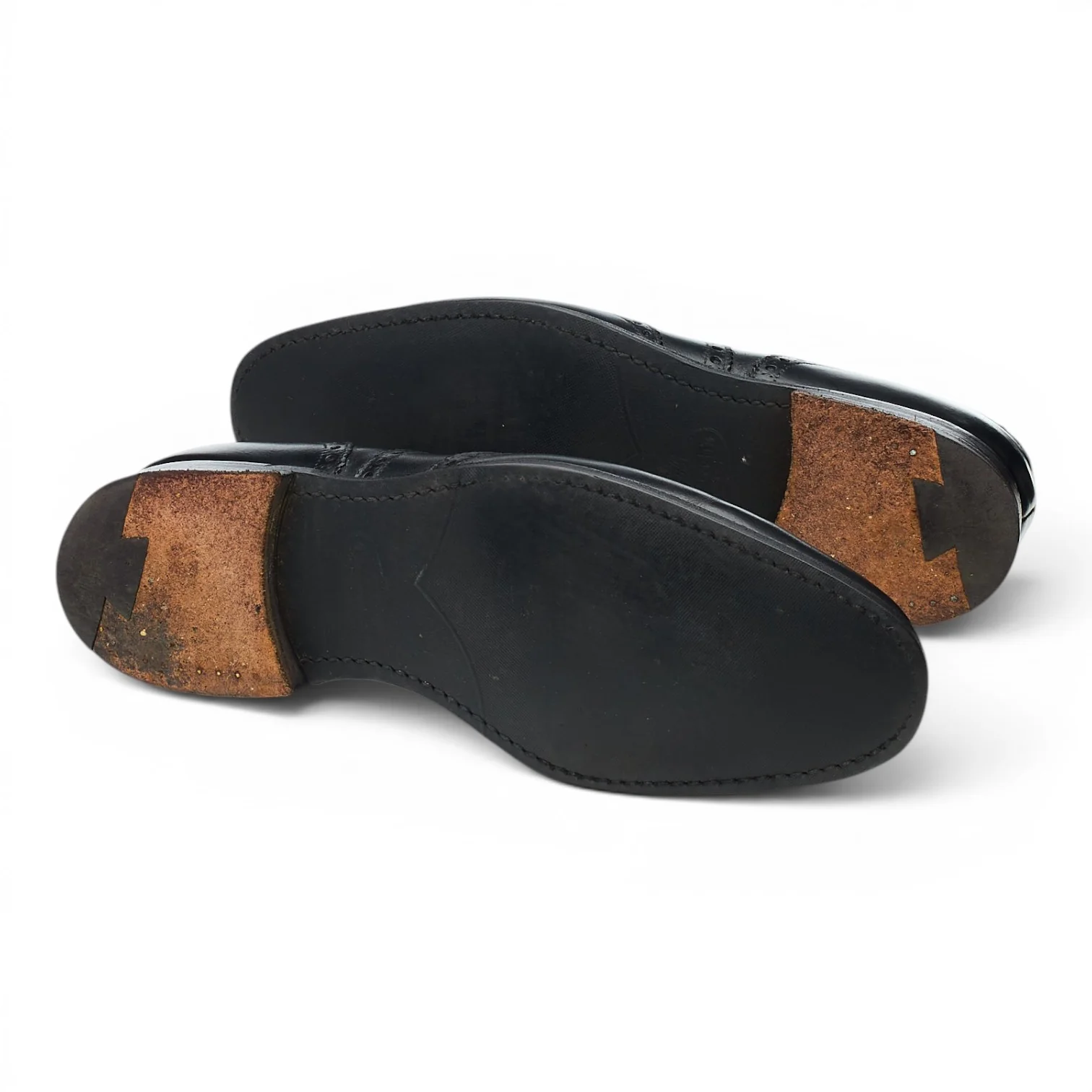 'Chetwynd' Black Leather Oxford Brogues UK 8 F - Image 5
