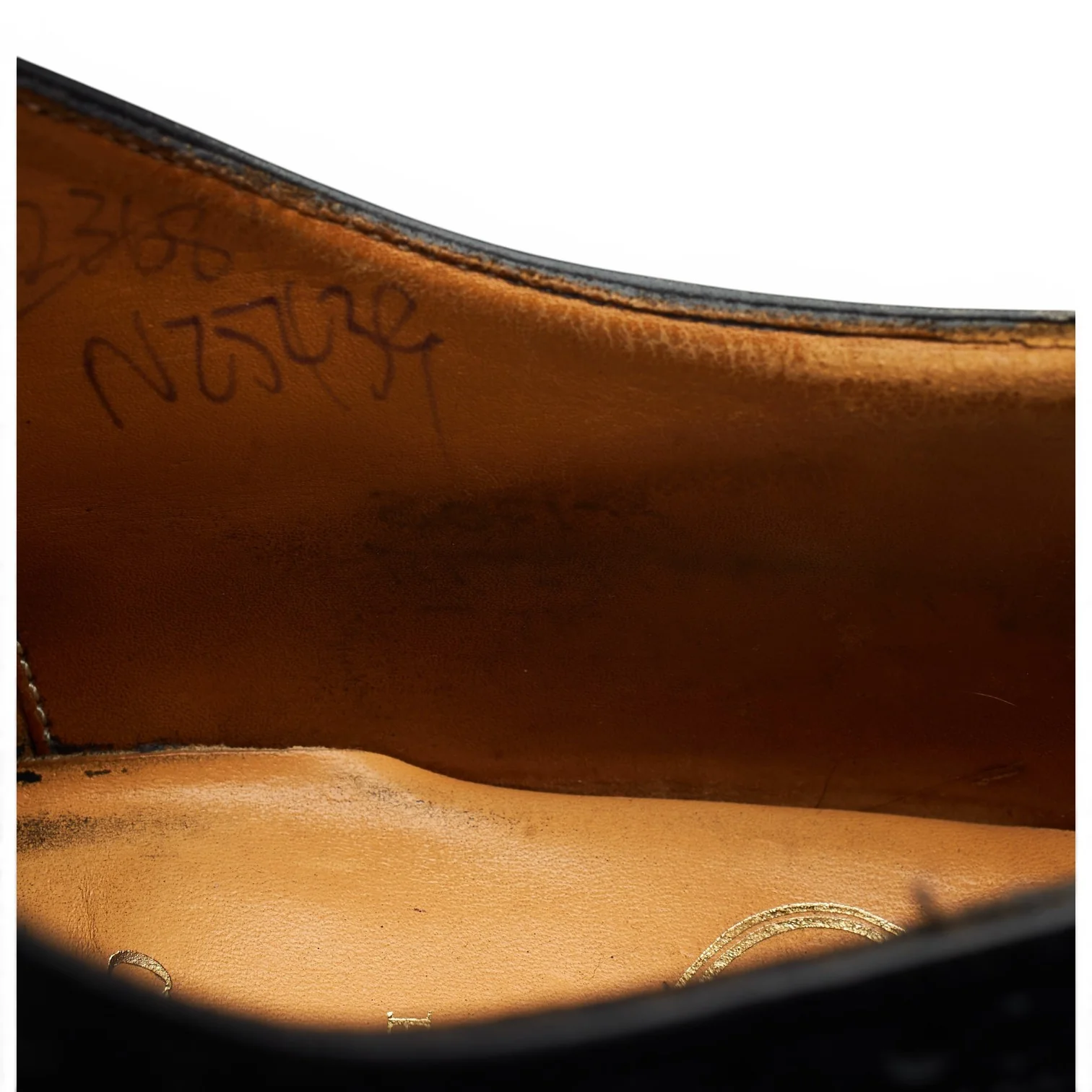 'Chetwynd' Black Leather Oxford Brogues UK 8 F - Image 7