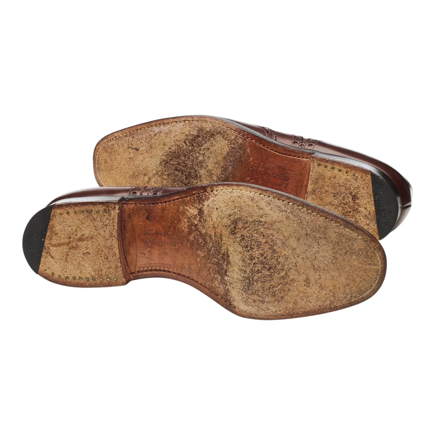 'Chetwynd' Brown Leather Oxford Brogues UK 7.5 F - Image 5