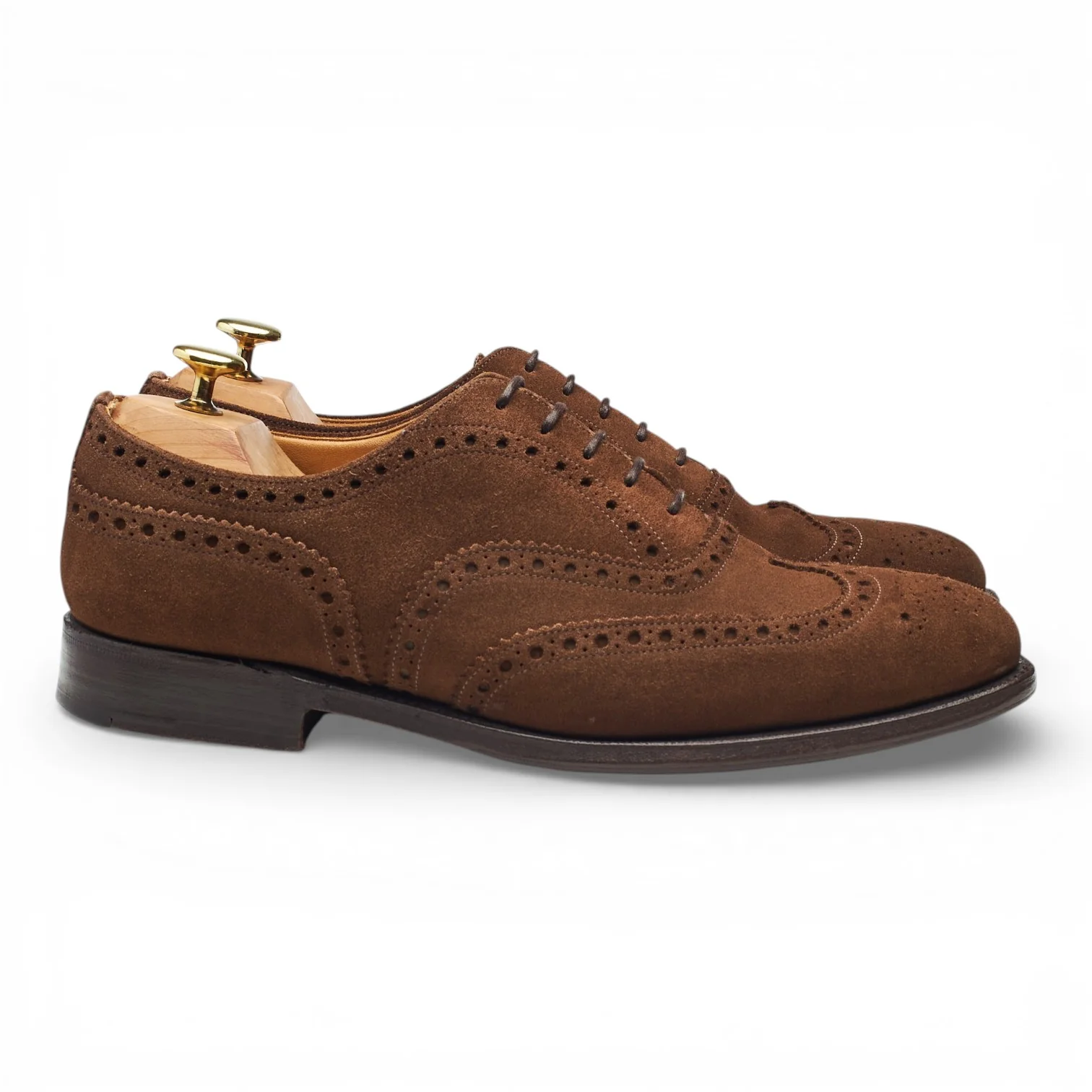 'Chetwynd' Brown Suede Oxford Brogues UK 8 G