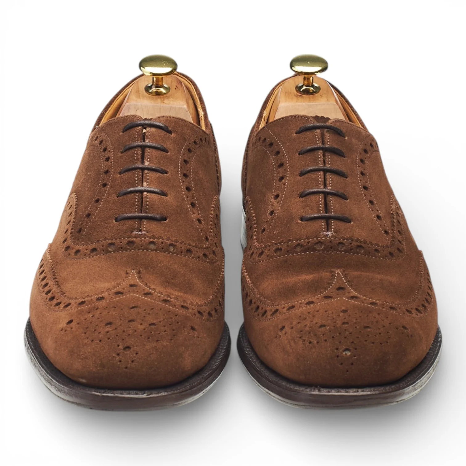 'Chetwynd' Brown Suede Oxford Brogues UK 8 G - Image 2