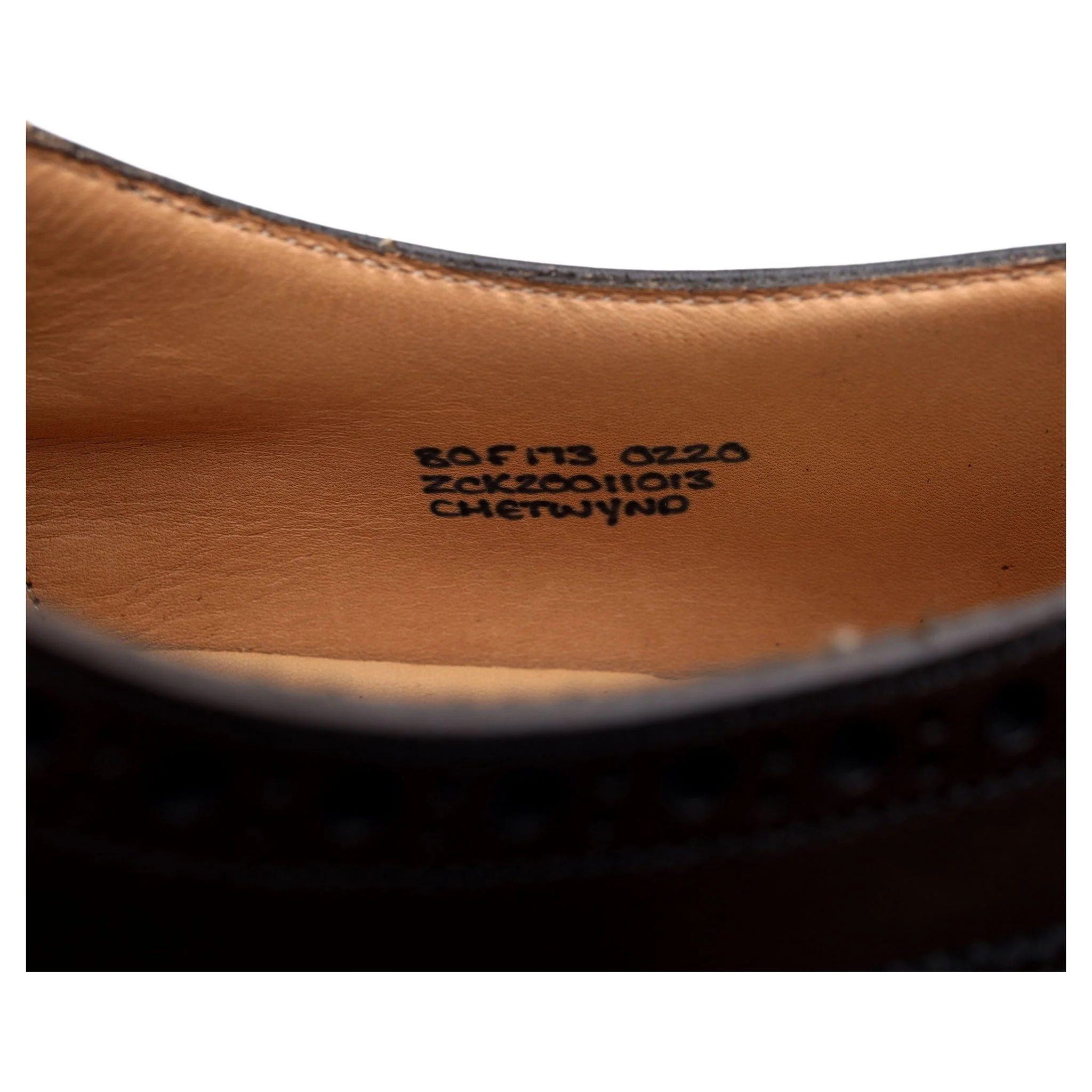 'Chetwynd' Dark Brown Leather Brogues UK 8 F - Image 14
