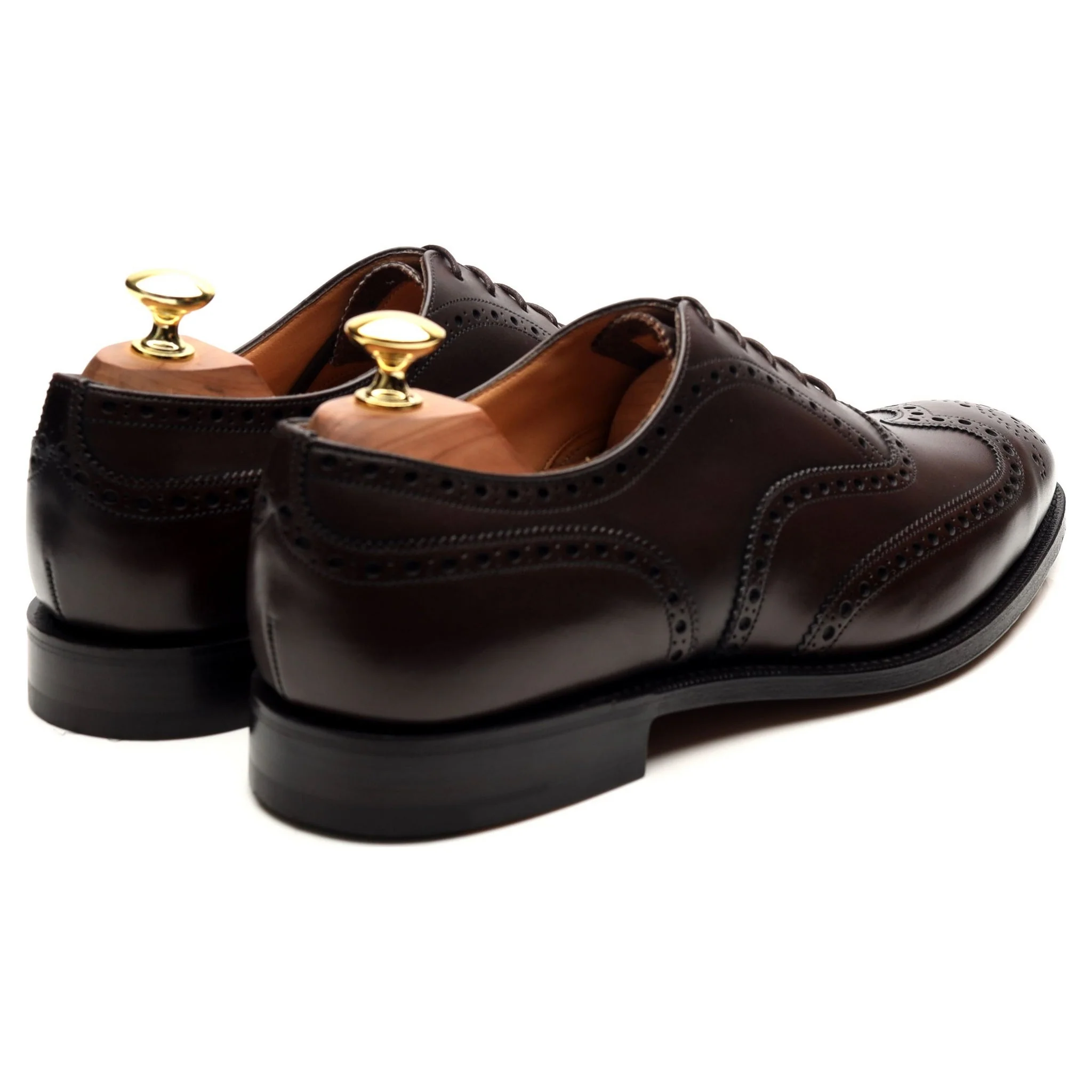 'Chetwynd' Dark Brown Leather Brogues UK 8 F - Image 5