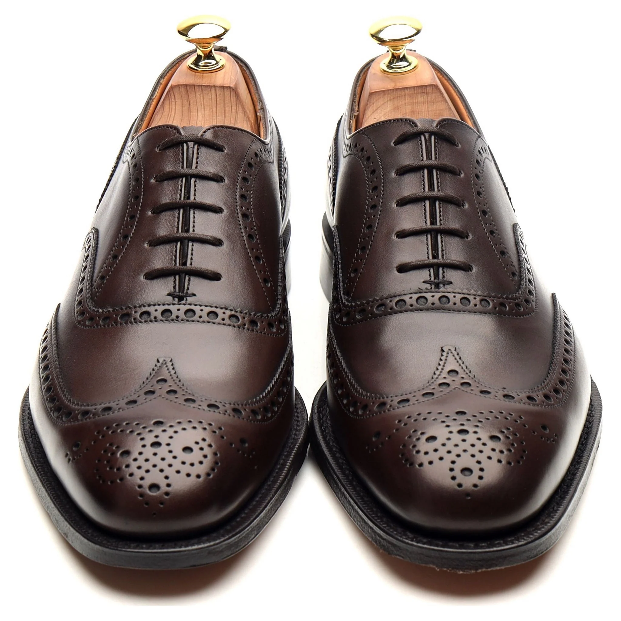'Chetwynd' Dark Brown Leather Brogues UK 8 F - Image 9