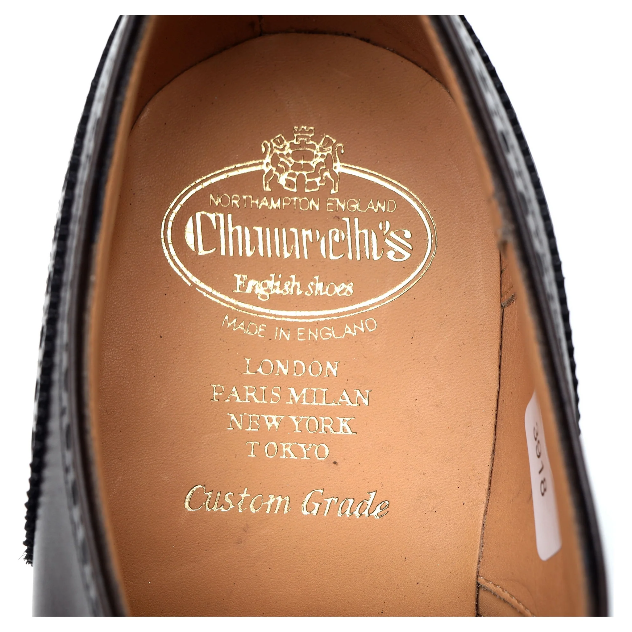 'Chetwynd' Dark Brown Leather Oxford Brogues UK 10 F - Image 12
