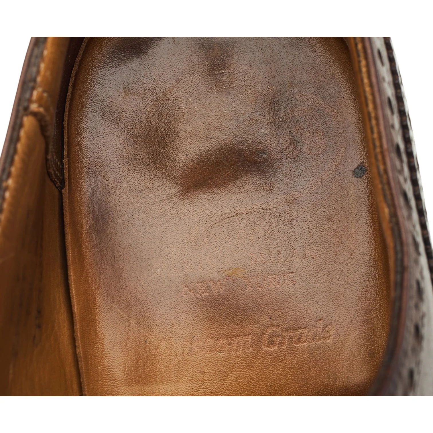 'Chetwynd' Dark Brown Leather Oxford Brogues UK 7.5 F - Image 6
