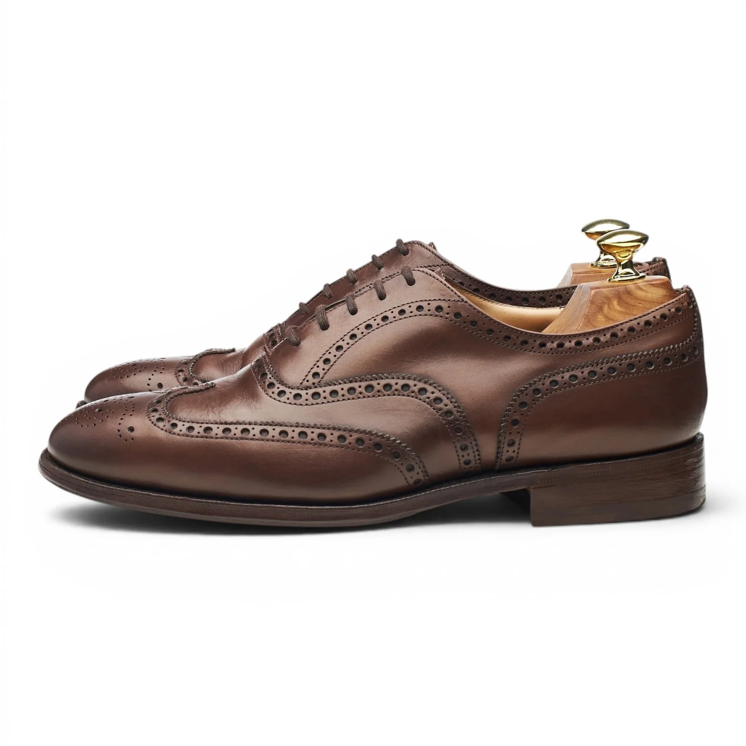 'Chetwynd' Dark Brown Leather Oxford Brogues UK 7 F - Image 3