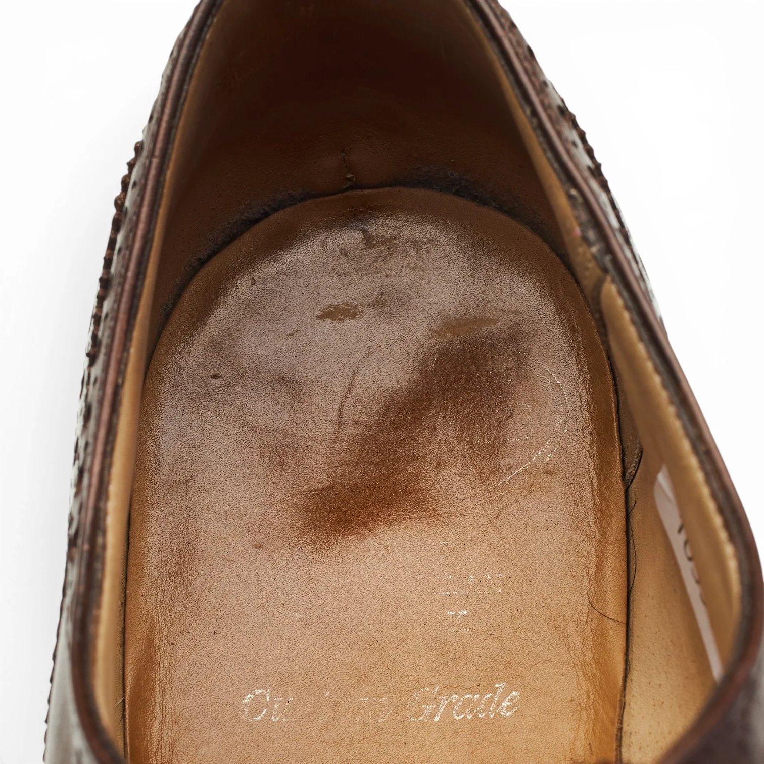'Chetwynd' Dark Brown Leather Oxford Brogues UK 7 F - Image 6
