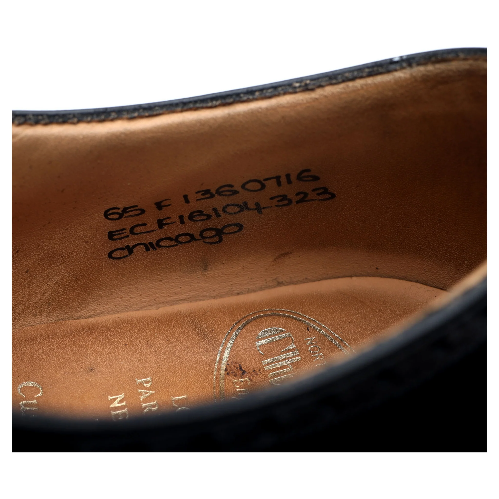 'Chicago' Black Leather Double Monk Strap UK 6.5 F - Image 13
