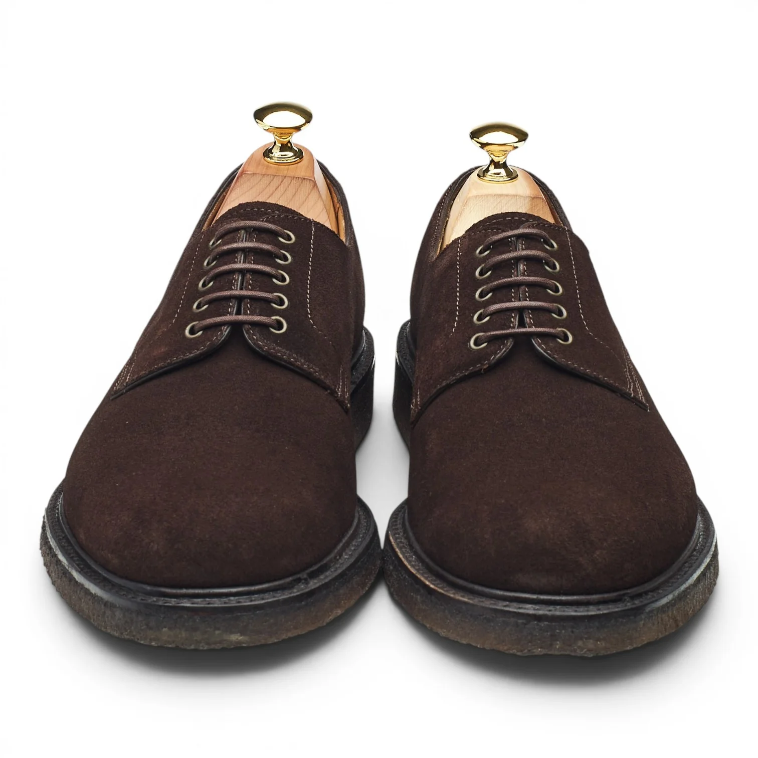 'Chichester' Dark Brown Suede Derby UK 7.5 F - Image 2