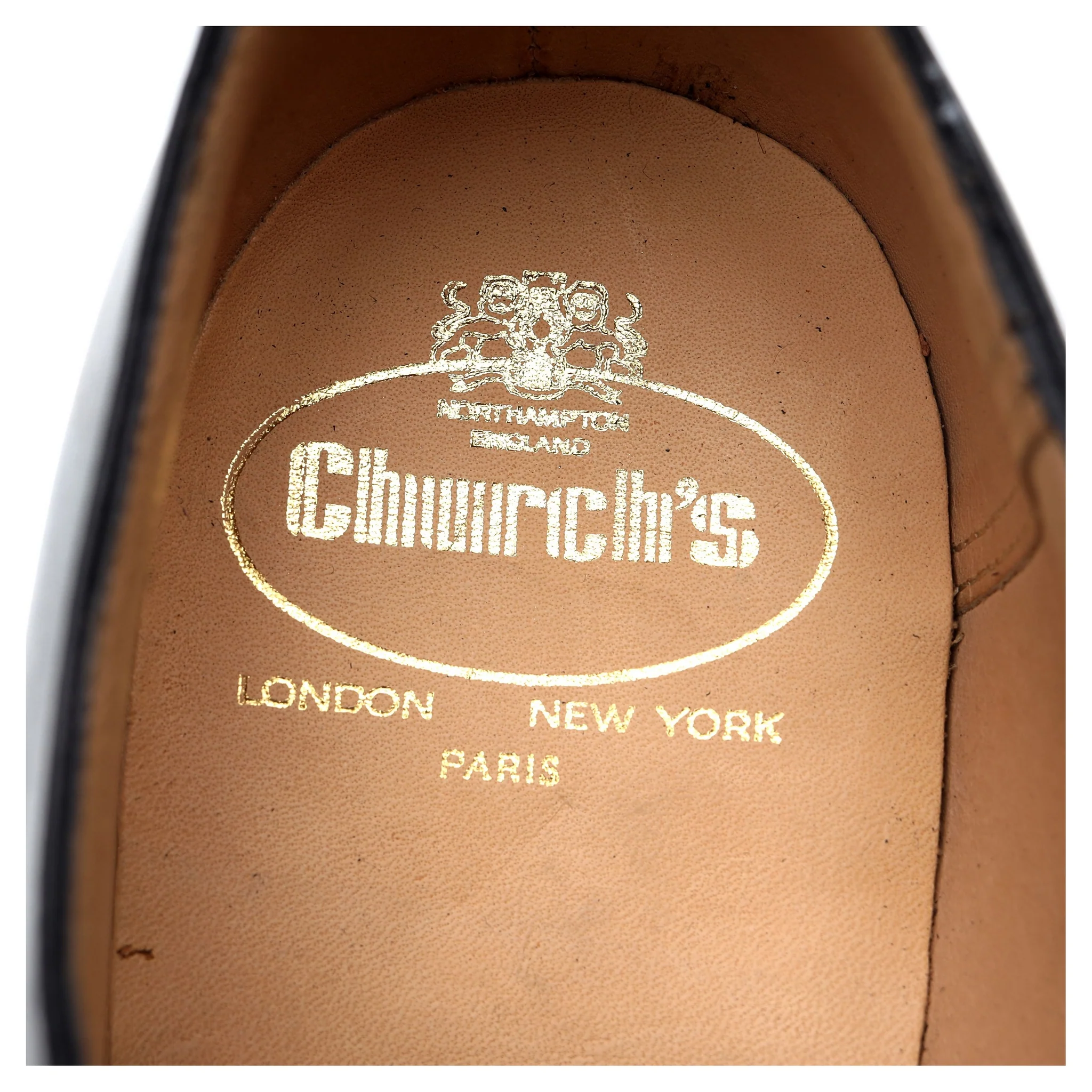 'Balmoral' Black Leather Oxford UK 7.5 G - Image 12