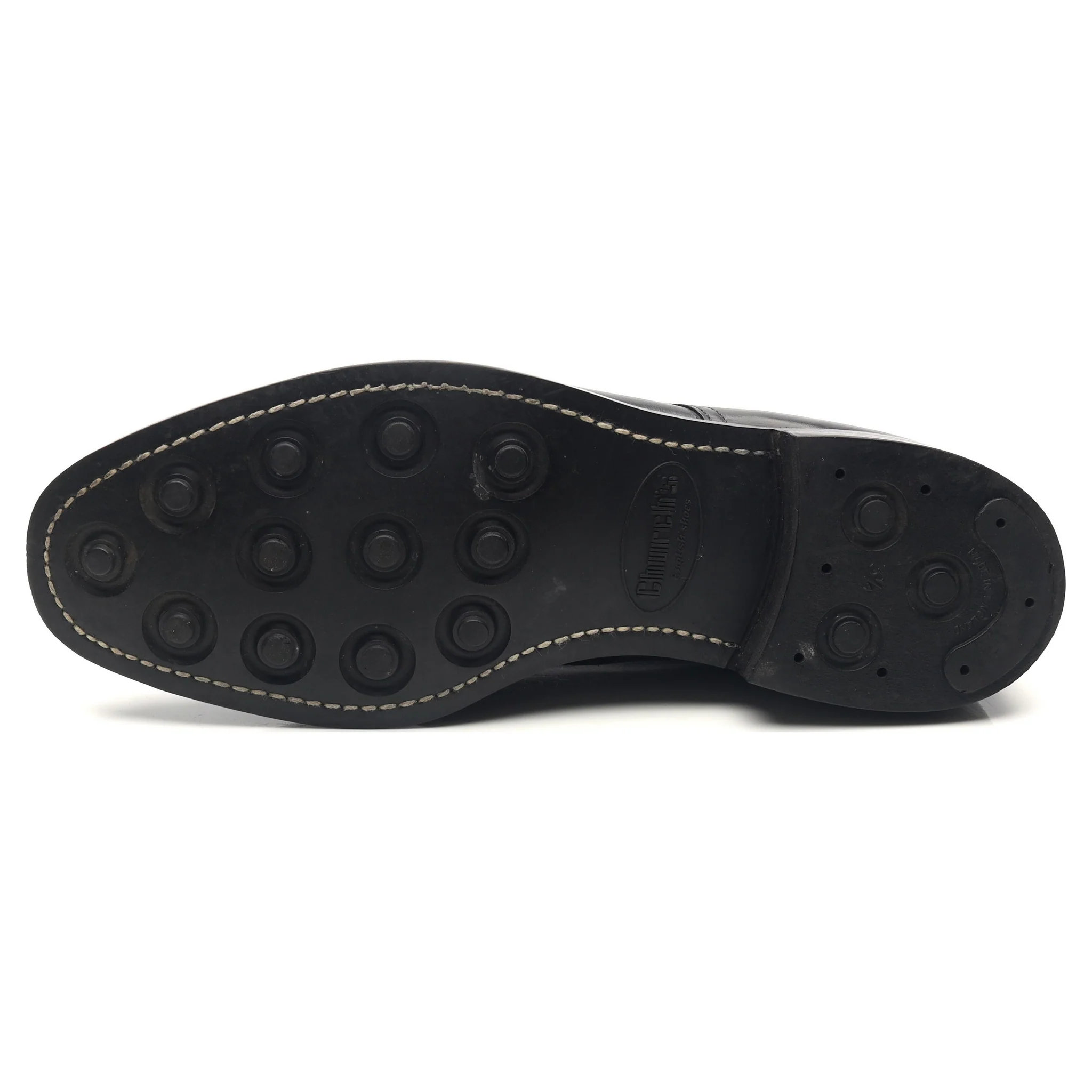 Black Leather Chukka Boots UK 8.5 F - Image 10