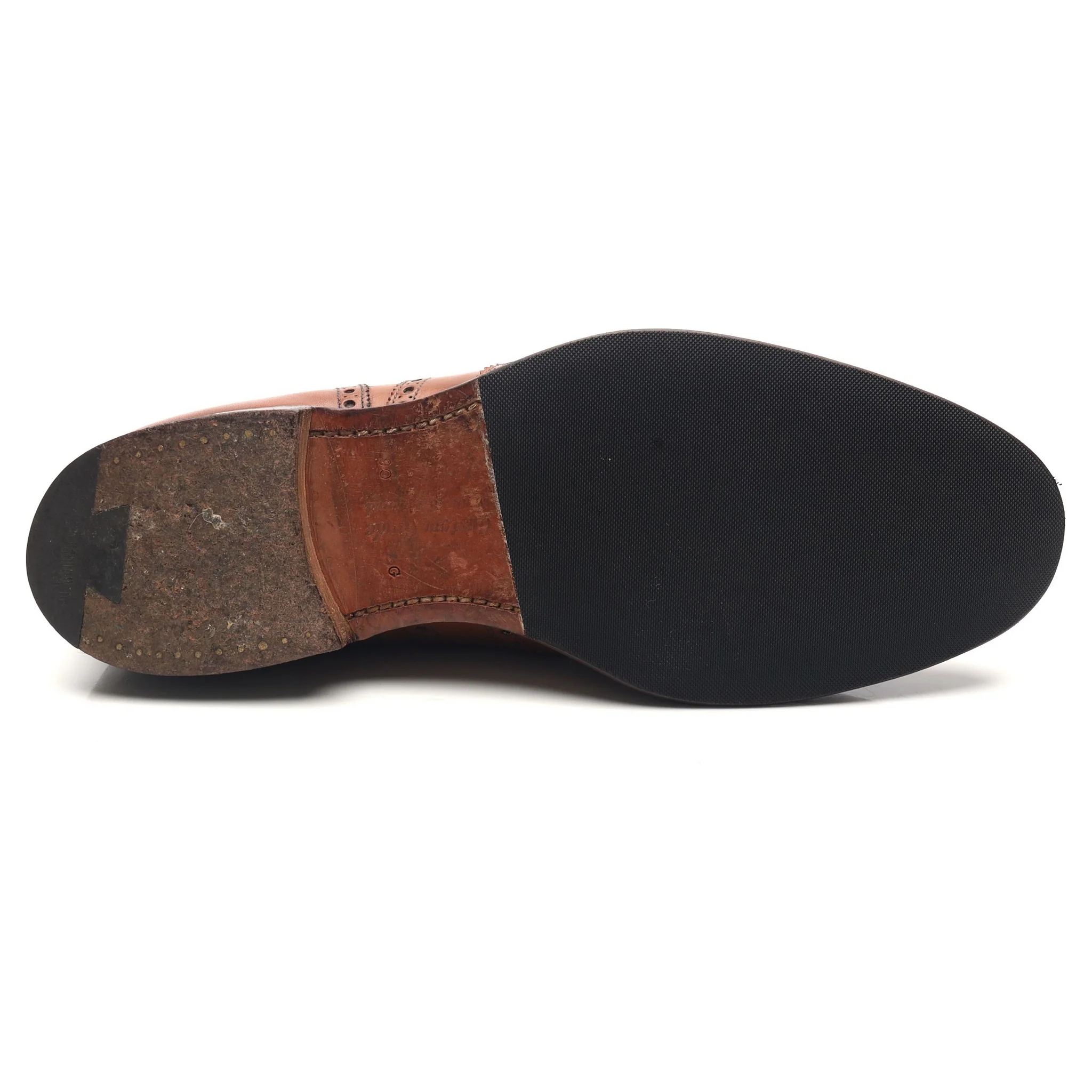 'Chetwynd' Tan Brown Leather Brogues UK 9 G - Image 11