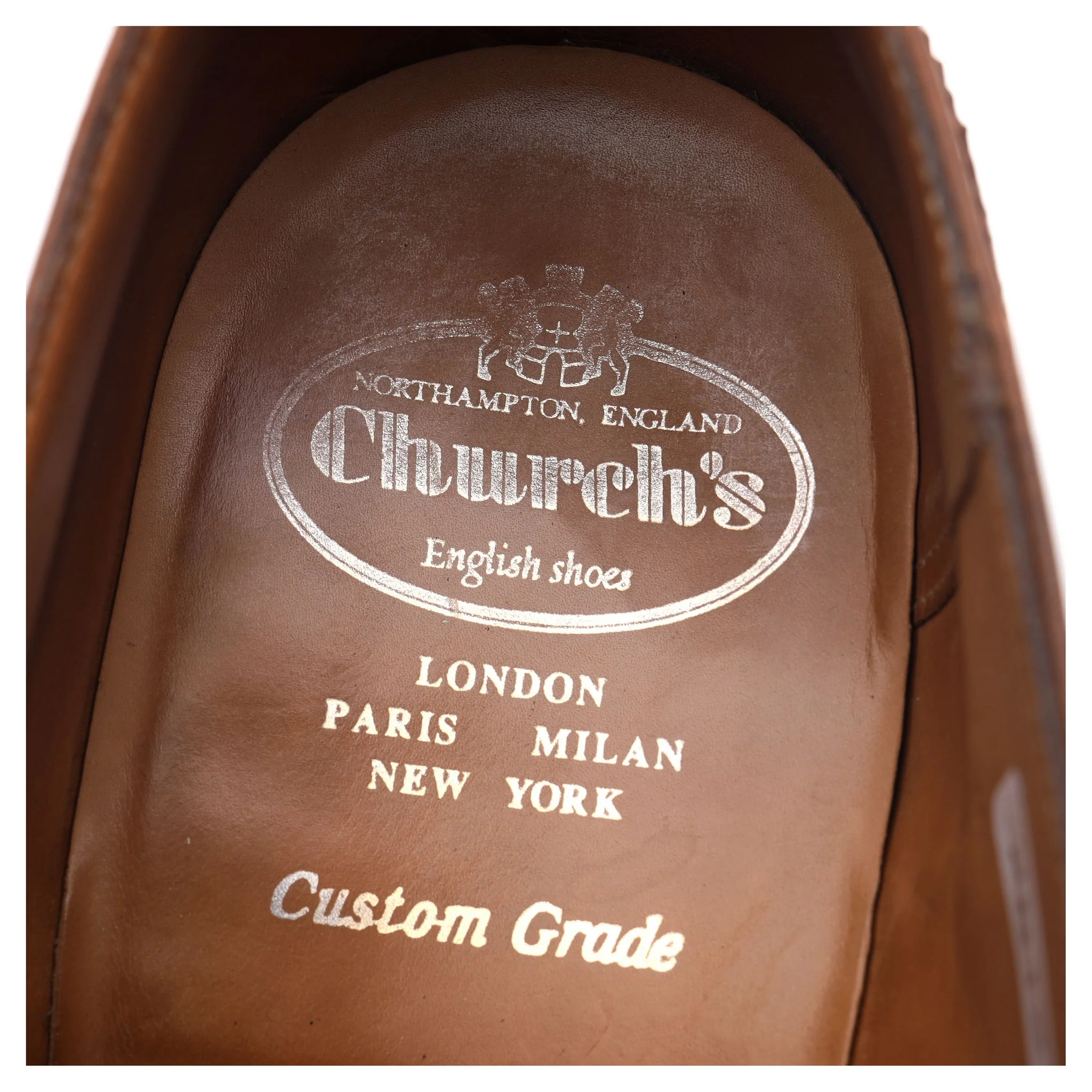 'Chetwynd' Tan Brown Leather Brogues UK 9 G - Image 12