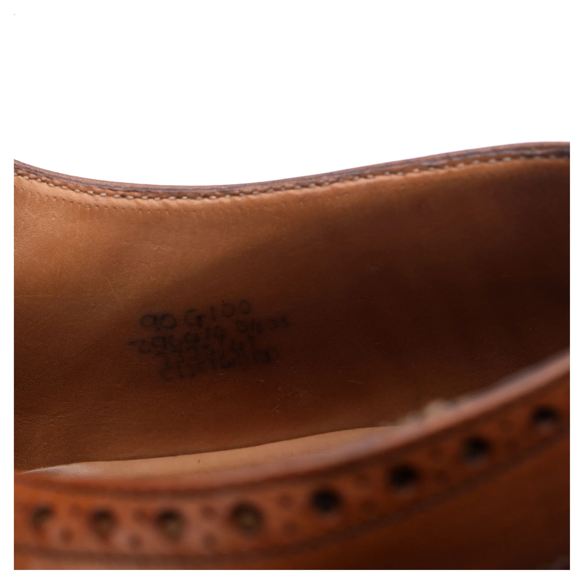 'Chetwynd' Tan Brown Leather Brogues UK 9 G - Image 13