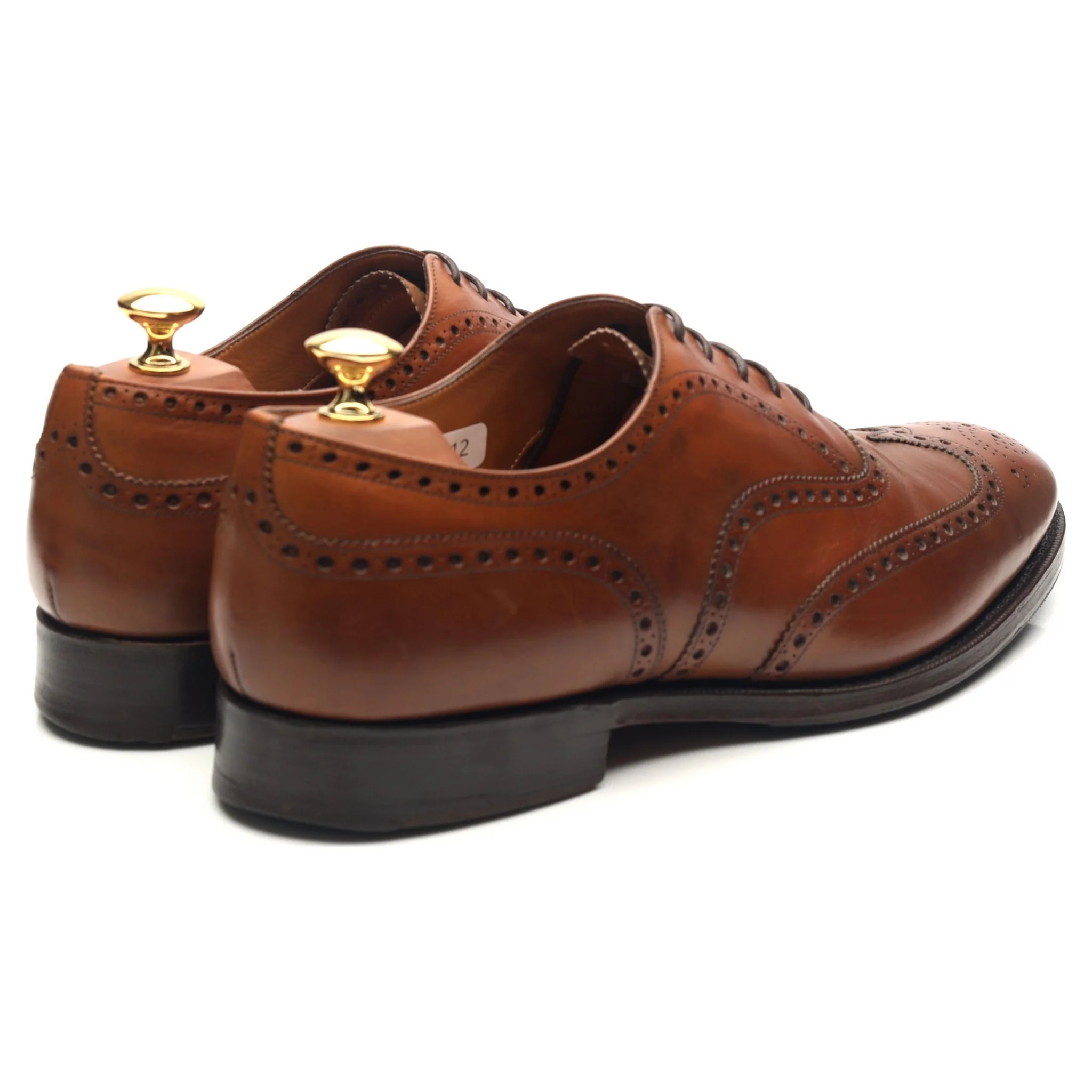 'Chetwynd' Tan Brown Leather Brogues UK 9 G - Image 5