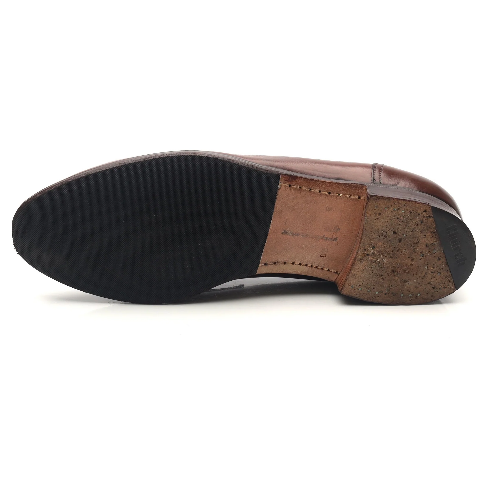 'Salisbury' Brown Leather Loafers UK 8.5 F - Image 12