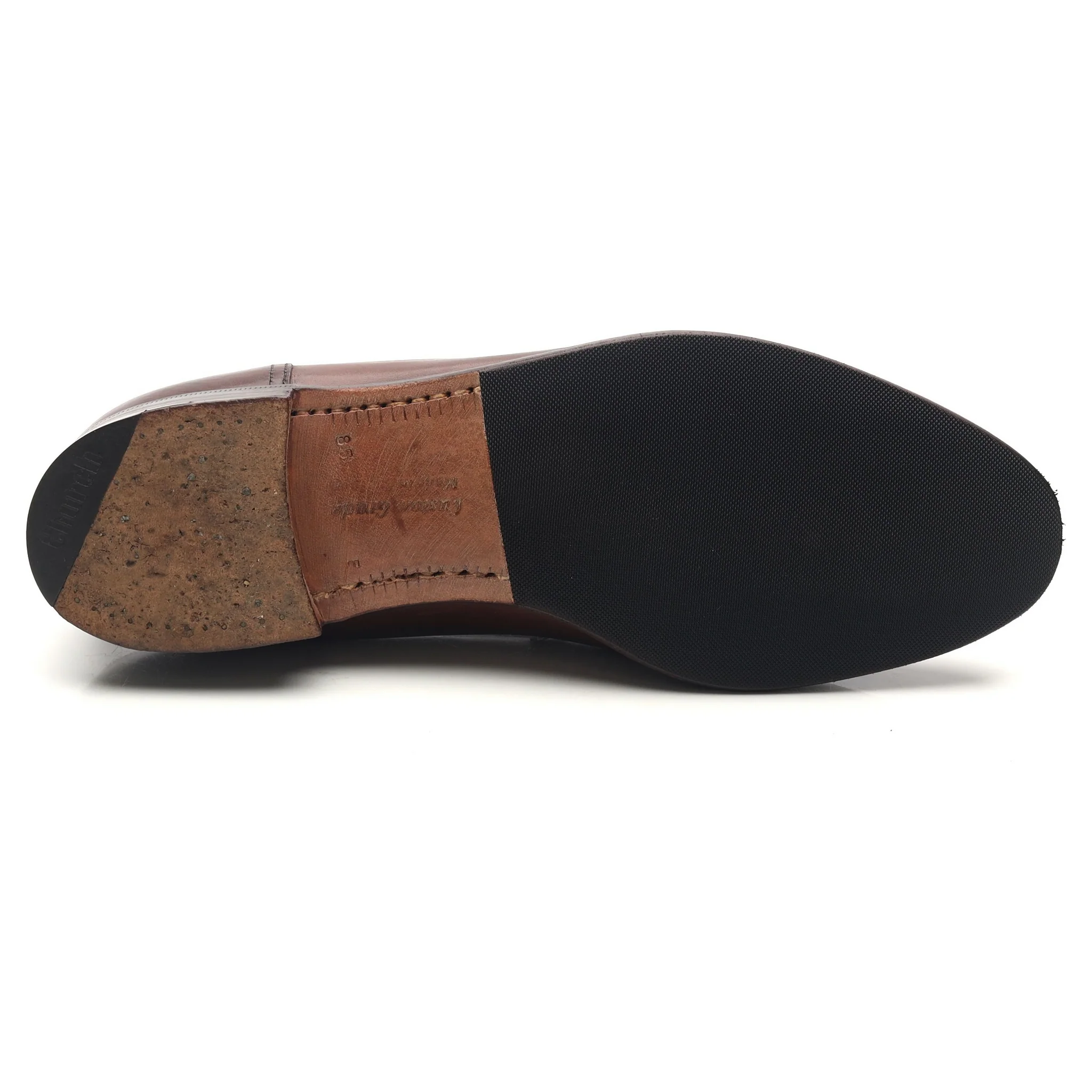 'Salisbury' Brown Leather Loafers UK 8.5 F - Image 13