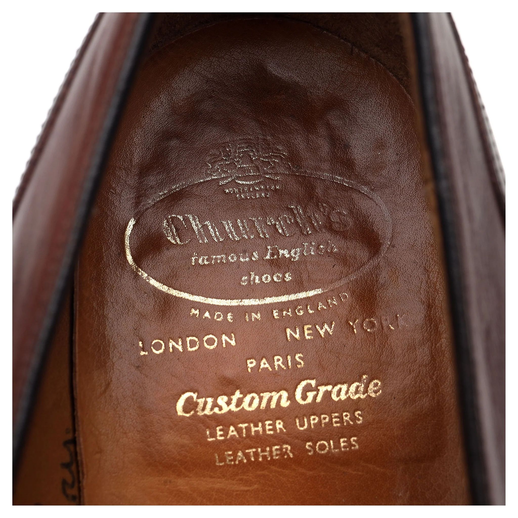'Salisbury' Brown Leather Loafers UK 8.5 F - Image 14